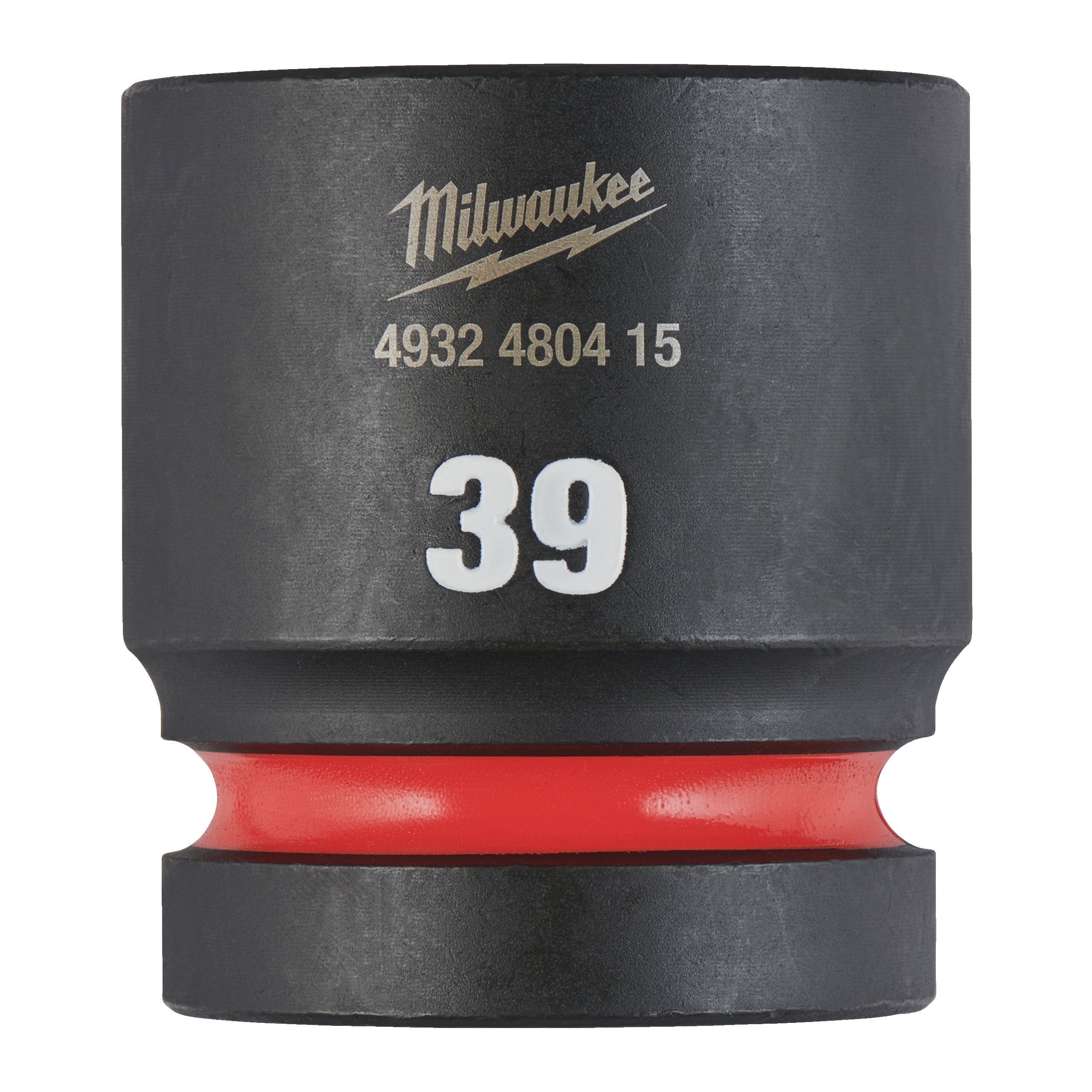 Milwaukee 4932480415 Shockwave 1" Square Short Socket 39 Mm