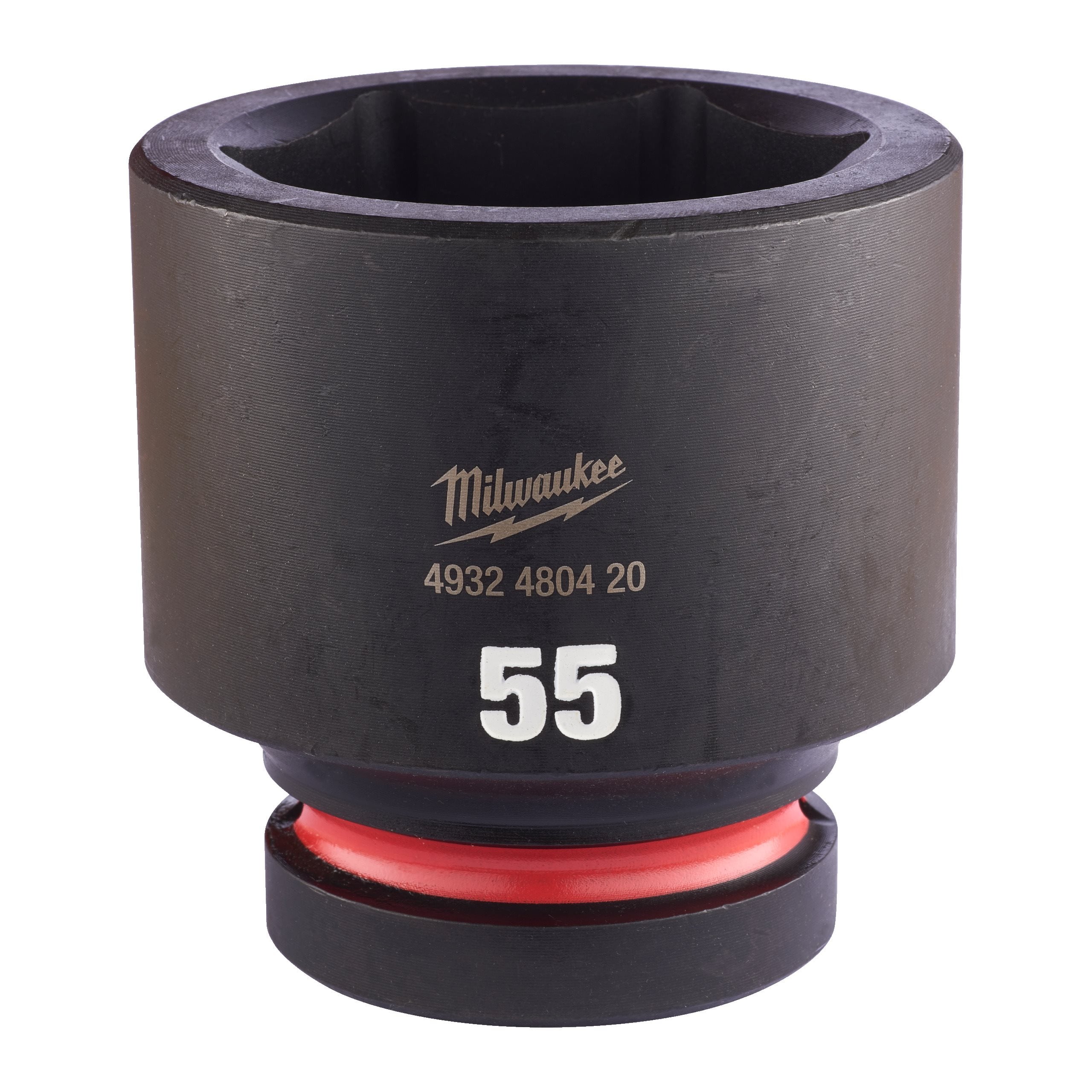 Milwaukee 4932480420 Shockwave 1" Square Short Socket 55 Mm