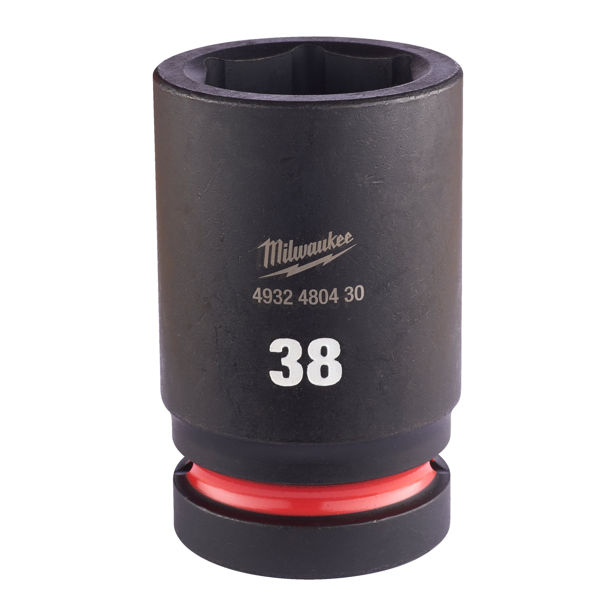 Milwaukee 4932480430 Shockwave 1" Square Long Socket 38 Mm