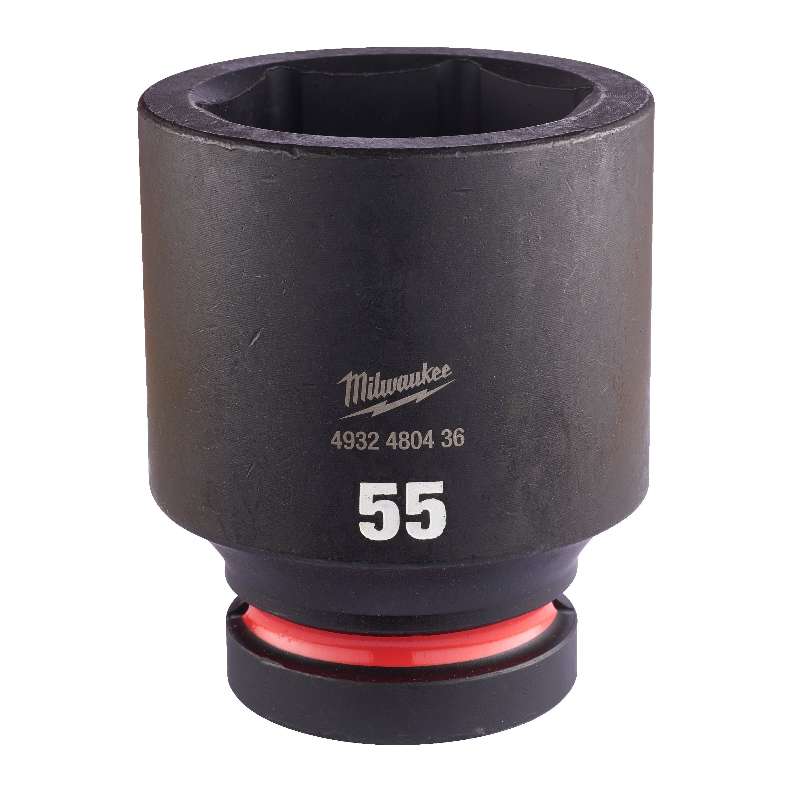 Milwaukee 4932480436 Shockwave 1" Square Long Socket 55 Mm