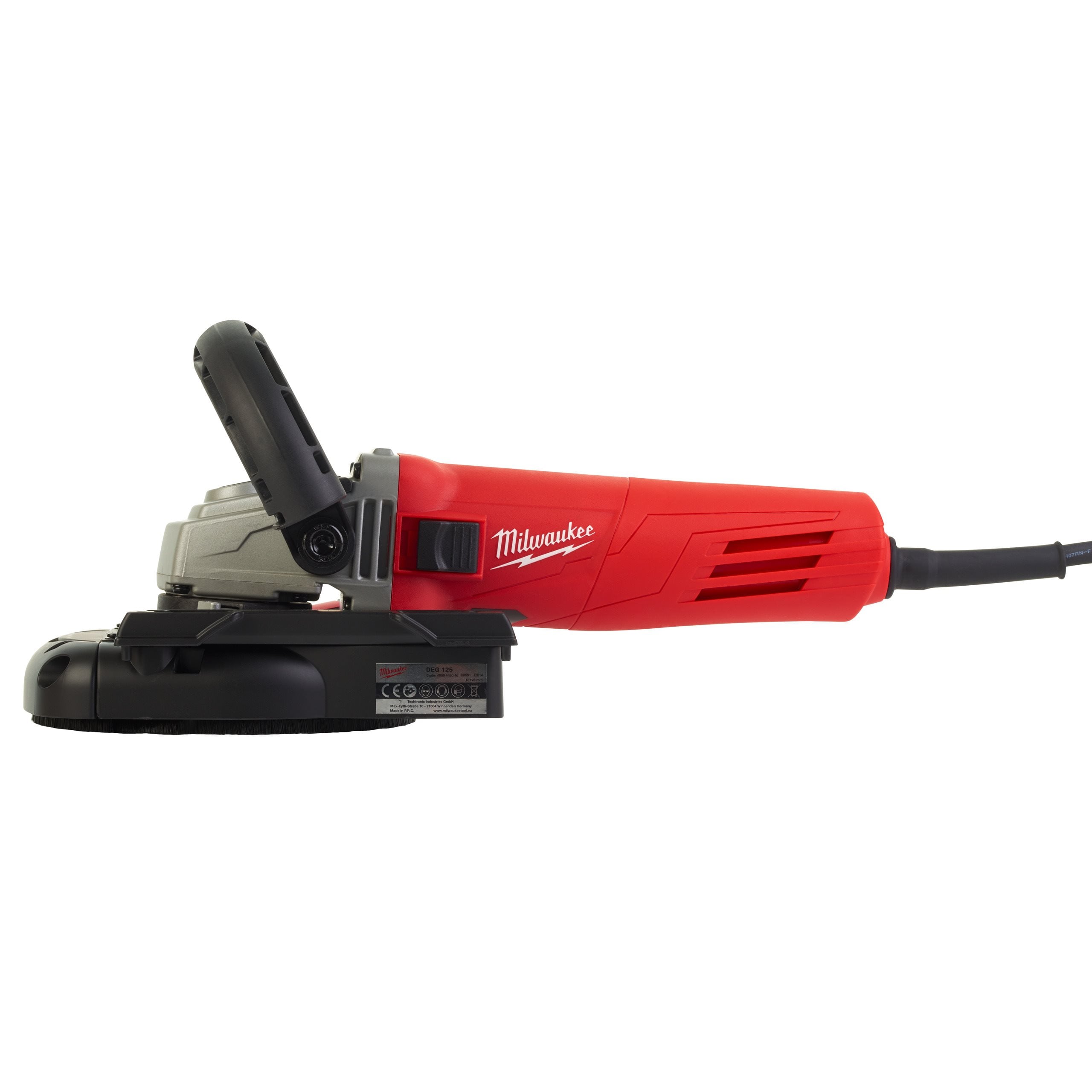 Milwaukee AGV12-125X DEG-SET 125mm Agv12-125x 1200 W Angle Grinder With Dust Management - photo 3