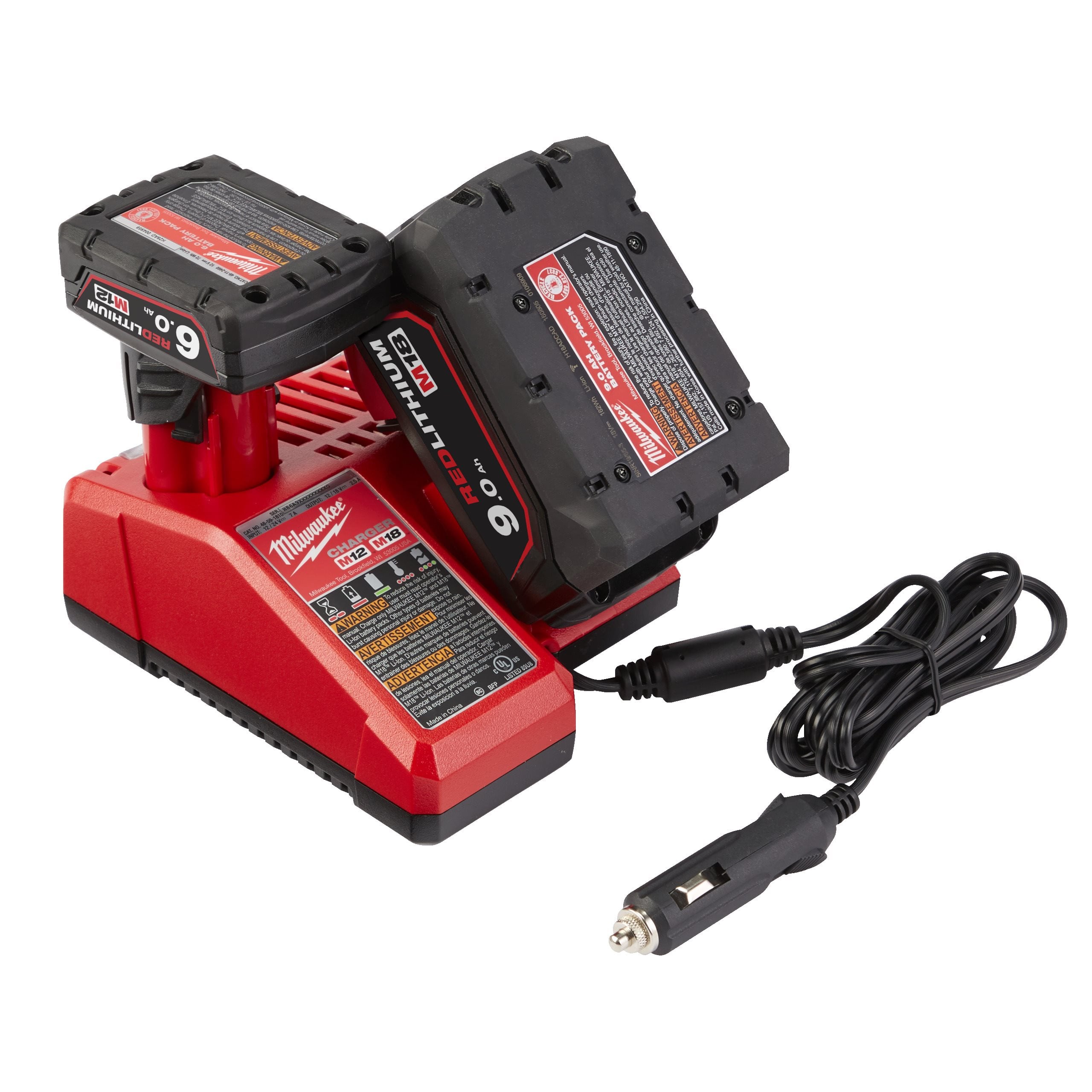 Milwaukee M12-18AC M12-18 Ac 12 Volt Car Charger - photo 3