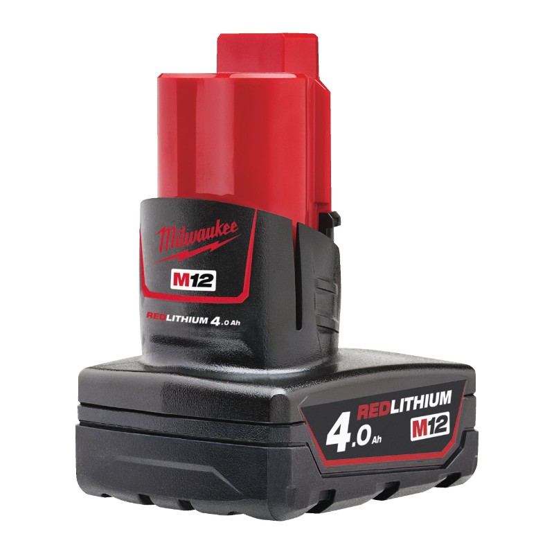 Milwaukee M12 B4 12V 4.0Ah REDLITHIUM Battery - photo 2