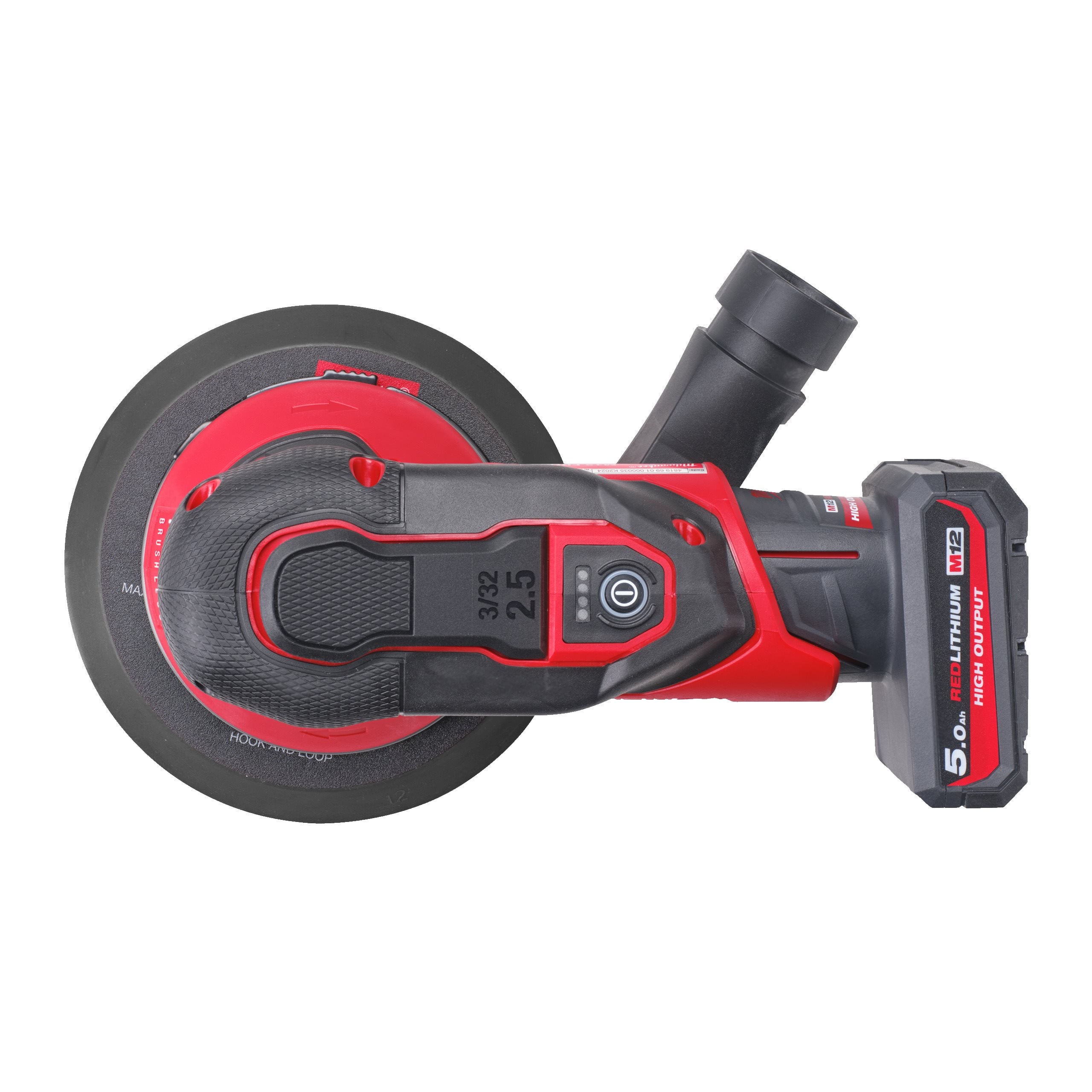 Milwaukee M12 FROS2.5-502X M12 Fuel 150 Mm Random Orbital Sander (2.5 Mm) - photo 3