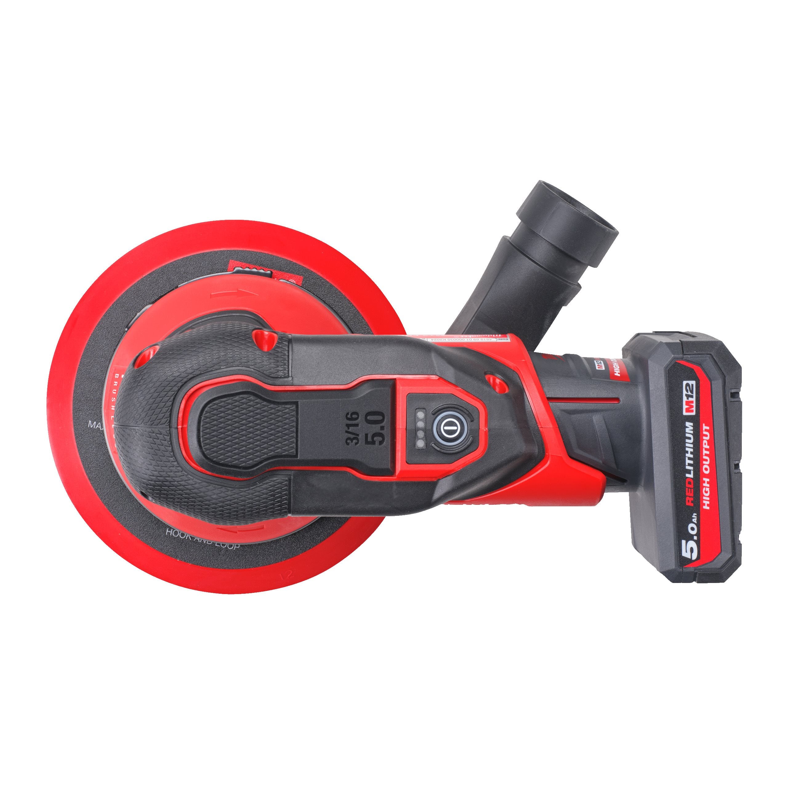 Milwaukee M12 FROS5-502X M12 Fuel 150 Mm Random Orbital Sander (5 Mm) - photo 3