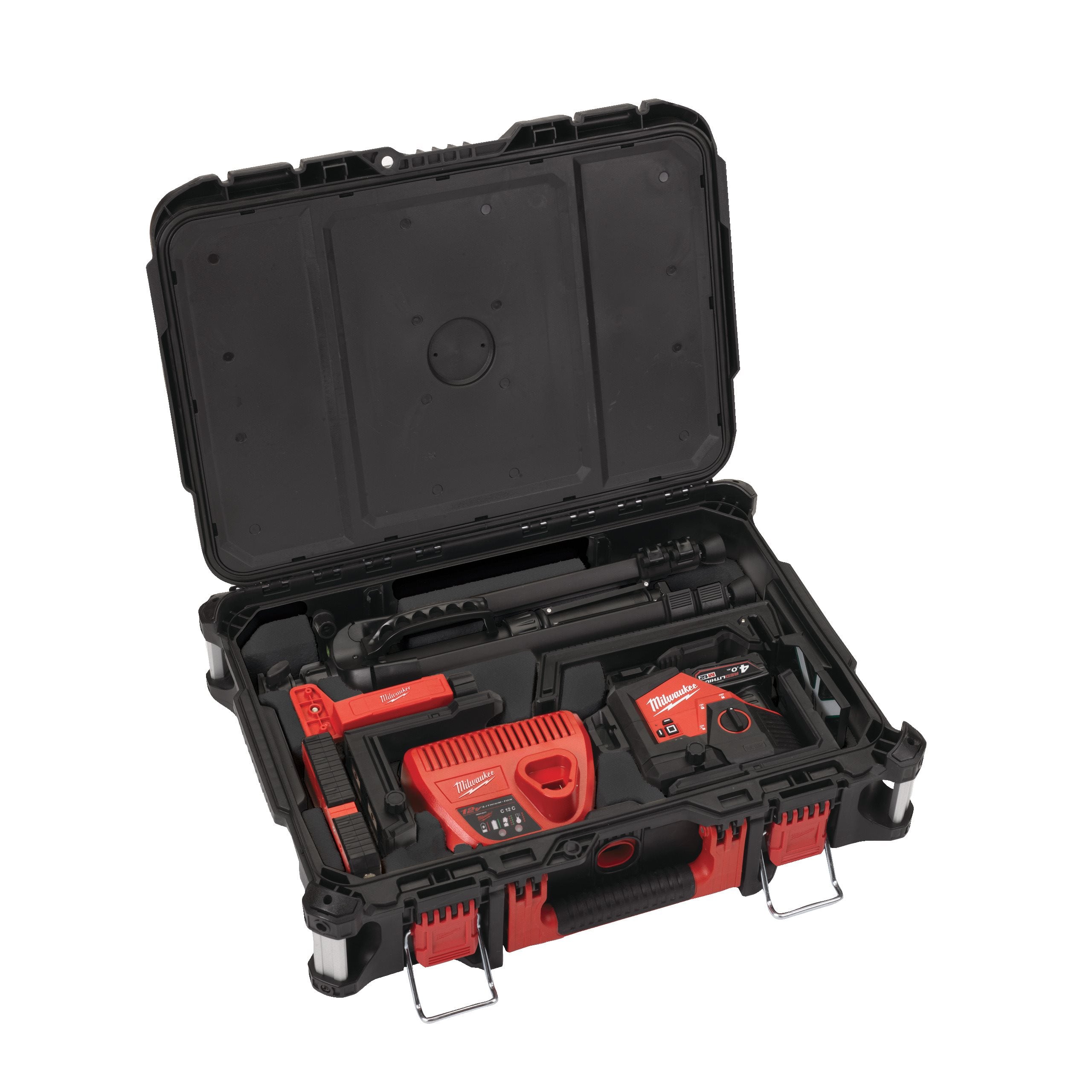Milwaukee M123PLKIT-401P 3 Plane Laser Kit (Tripd Included). In Packout - photo 2