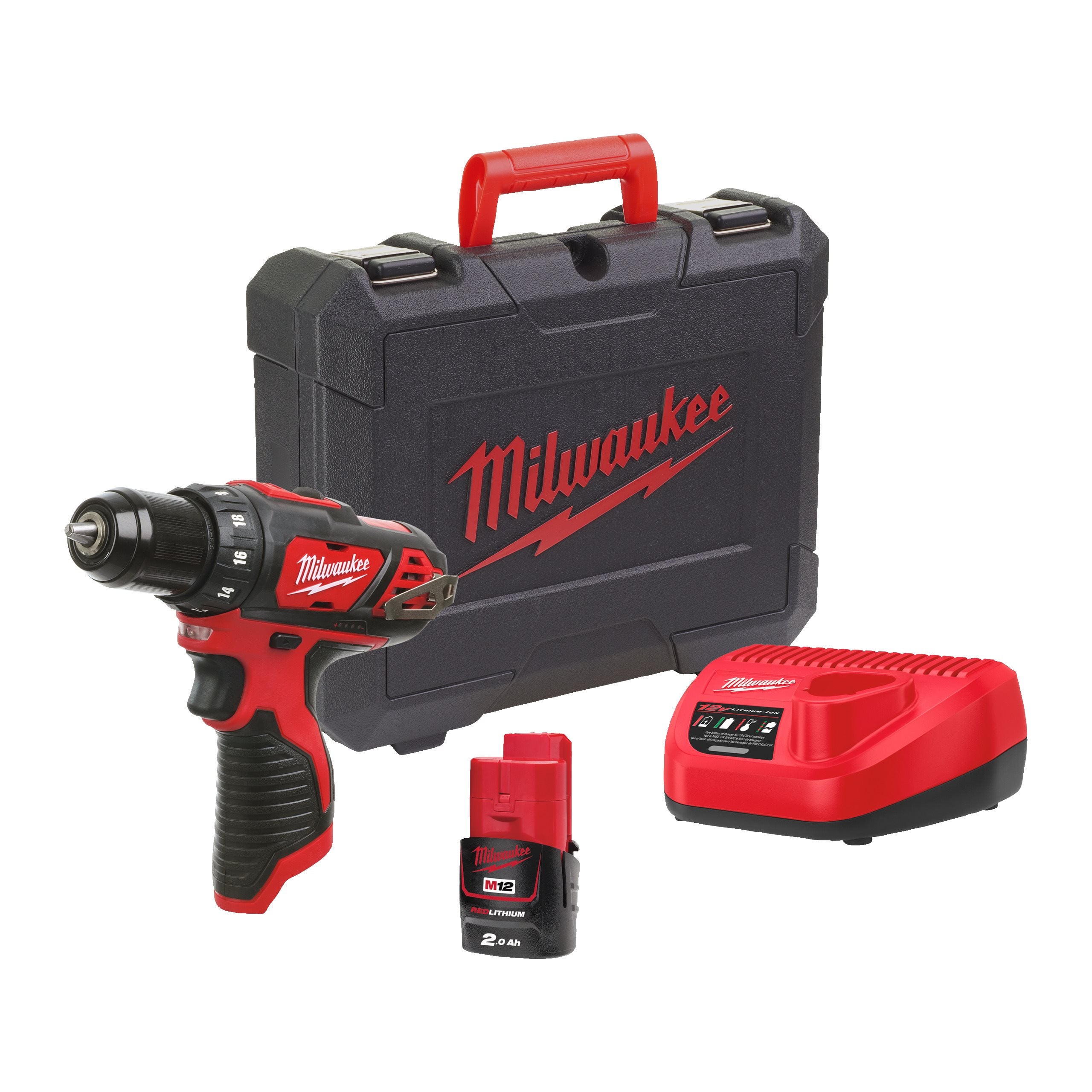 Milwaukee M12BDD-201C M12 Brushed Drill Driver In2