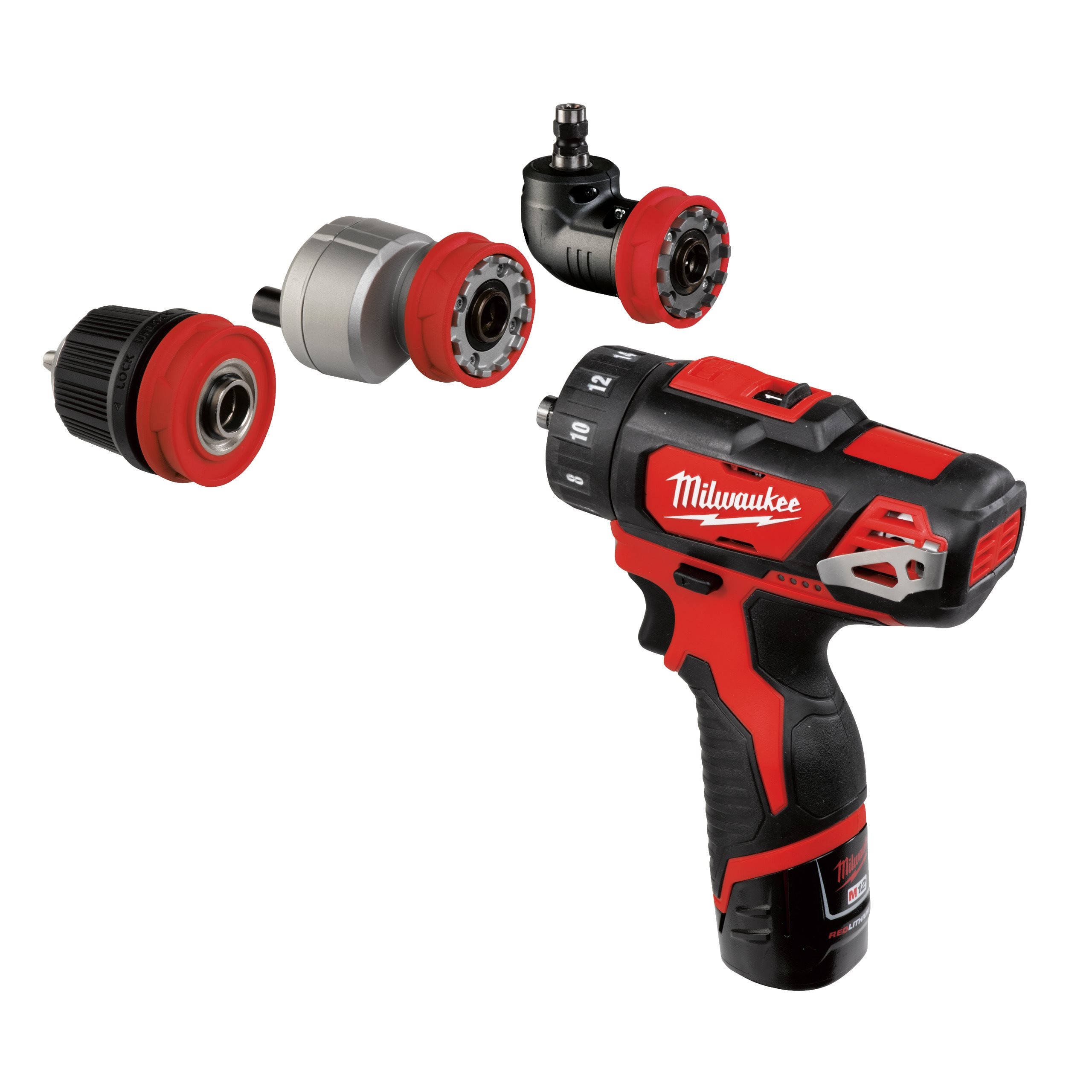 Milwaukee M12BDDXKIT-202C Batt. Screwdriver In2