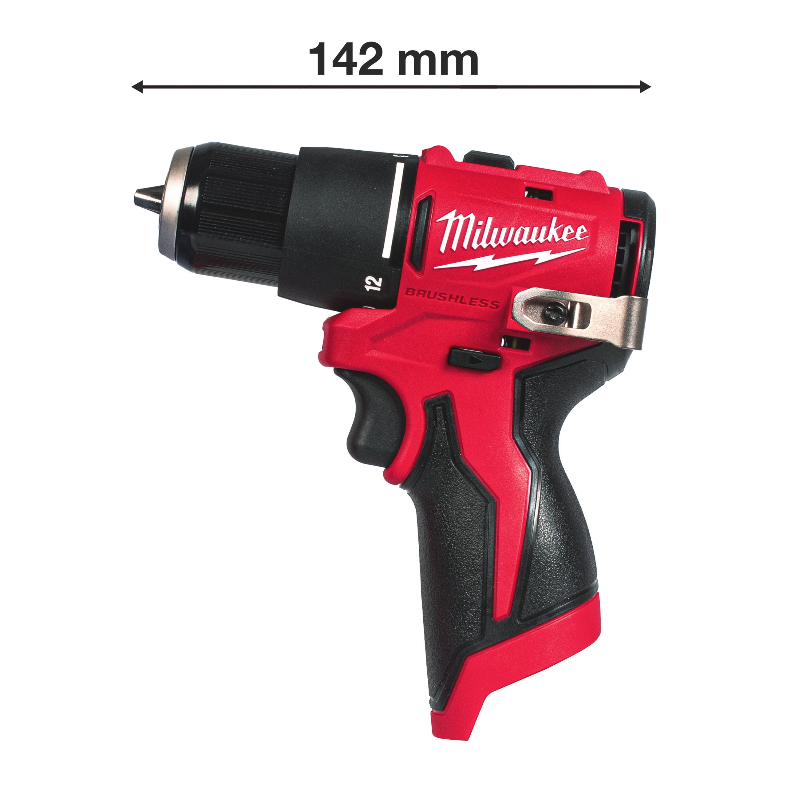 Milwaukee M12BLPDRC-0 M12 Brushless Sub Compact Percussion Drill Driver - Bare Unit - photo 3