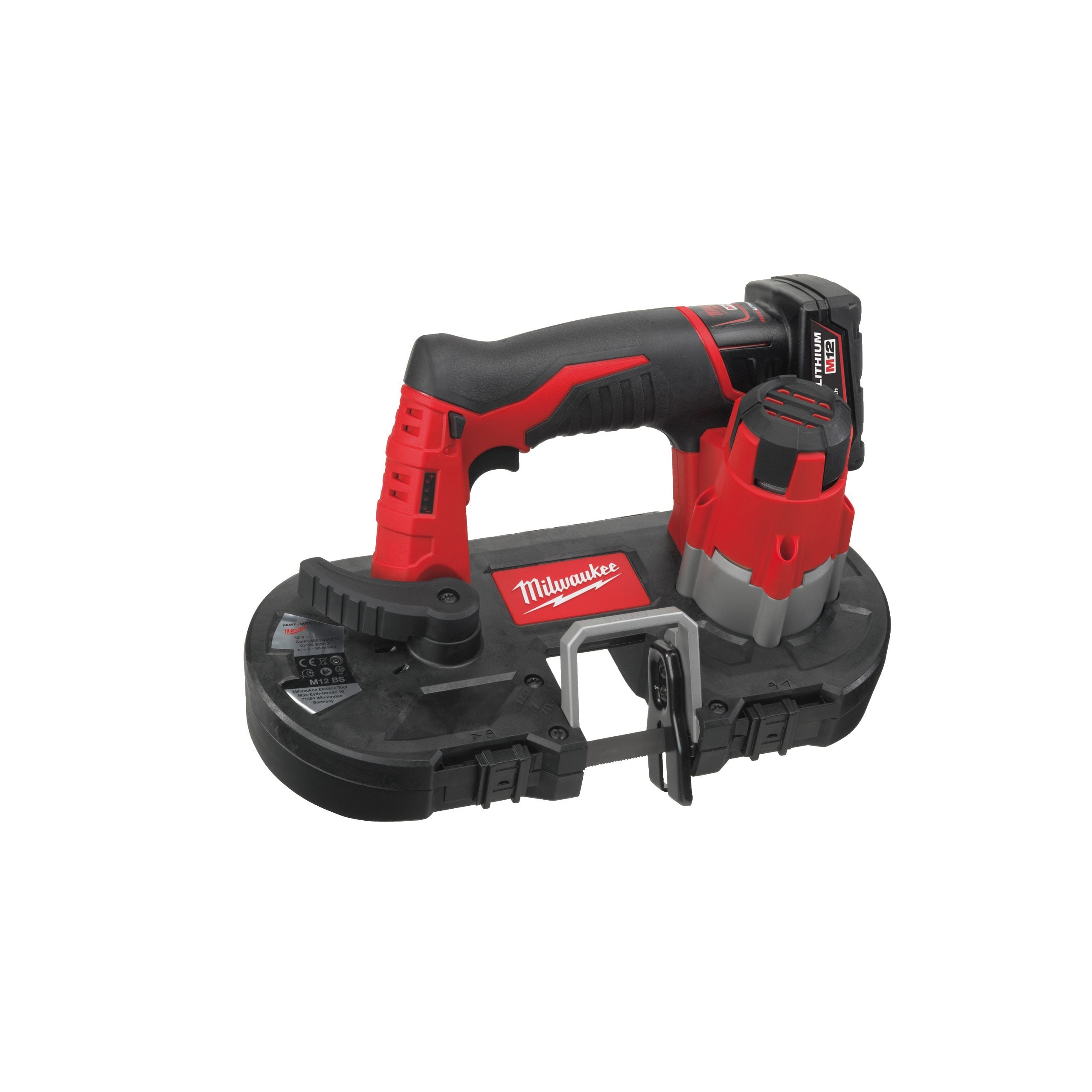 Milwaukee M12BS-402C 230V Bty. Band Saw In2 - photo 2