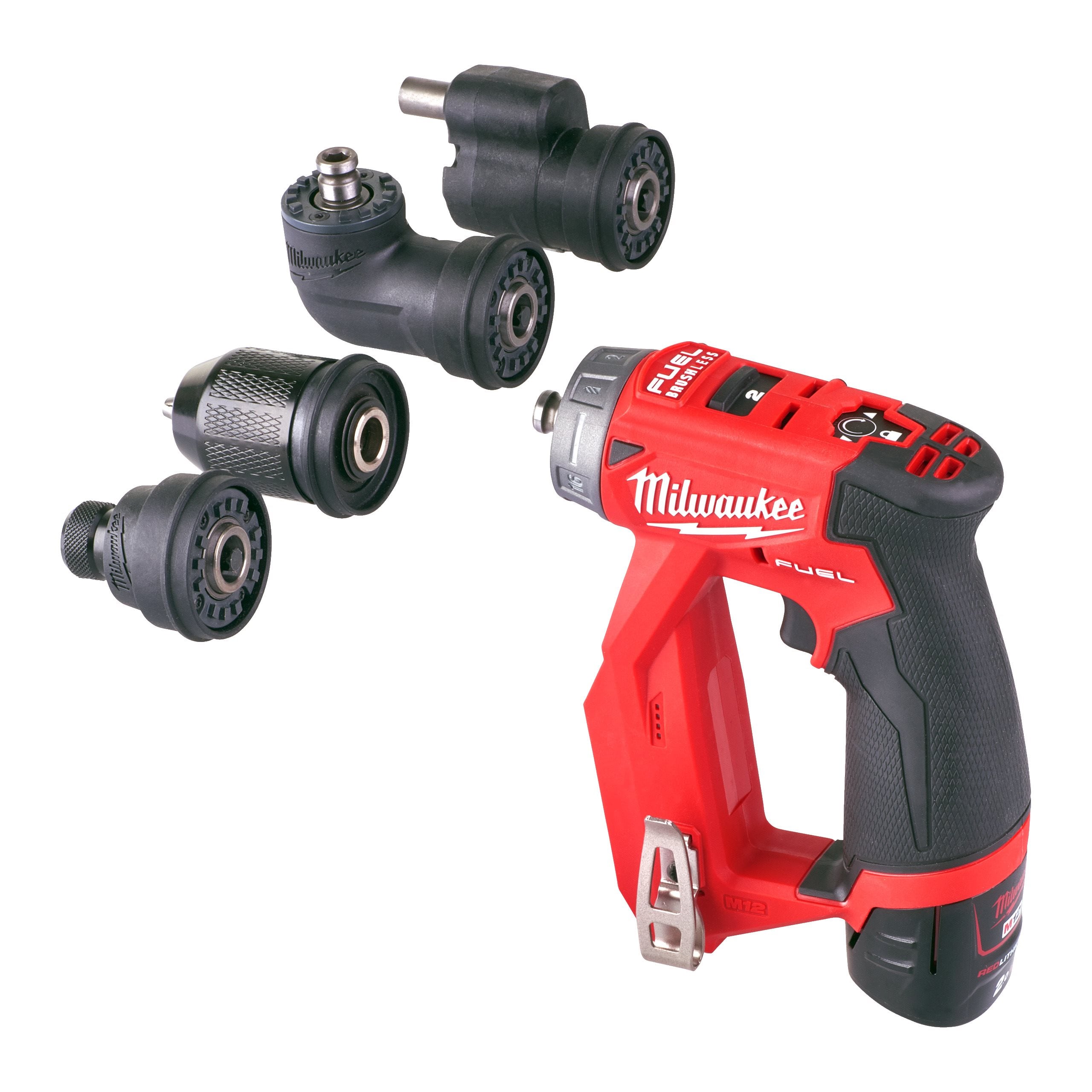 Milwaukee M12FDDXKIT-202X Bty. Drill Driver In2