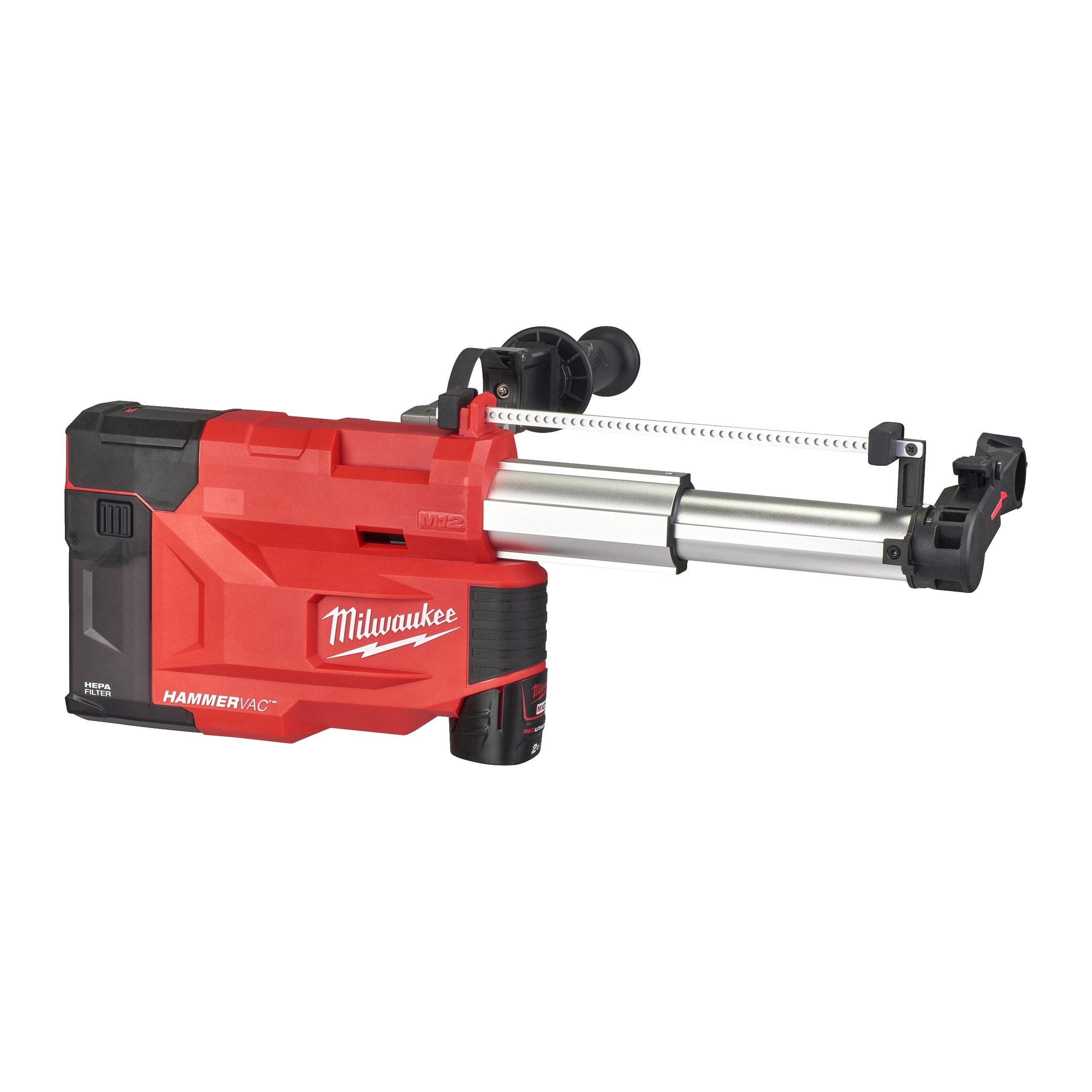 Milwaukee M12UDEL-201B Gen 2 Univ. Dust Extr.for Sds+ Hammers - photo 3