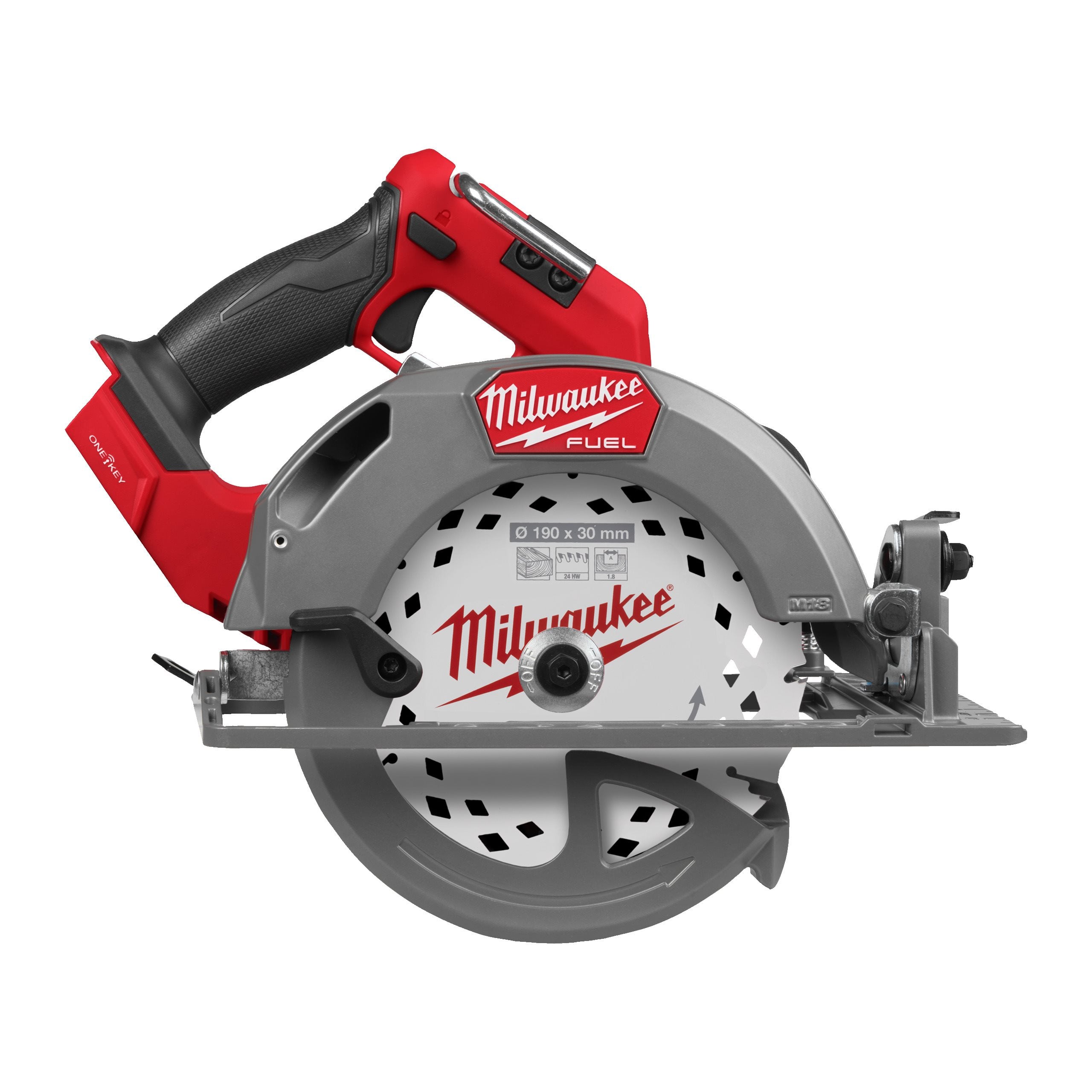 Milwaukee M18 FCSO190GR-0C M18 Fuel Onekey Circular Saw 190 Guide Rail Compatible 0 - Version Emea - photo 4