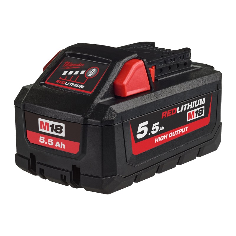 Milwaukee M18 HB5.5 18V 5.5Ah HIGH OUTPUT Battery - photo 2