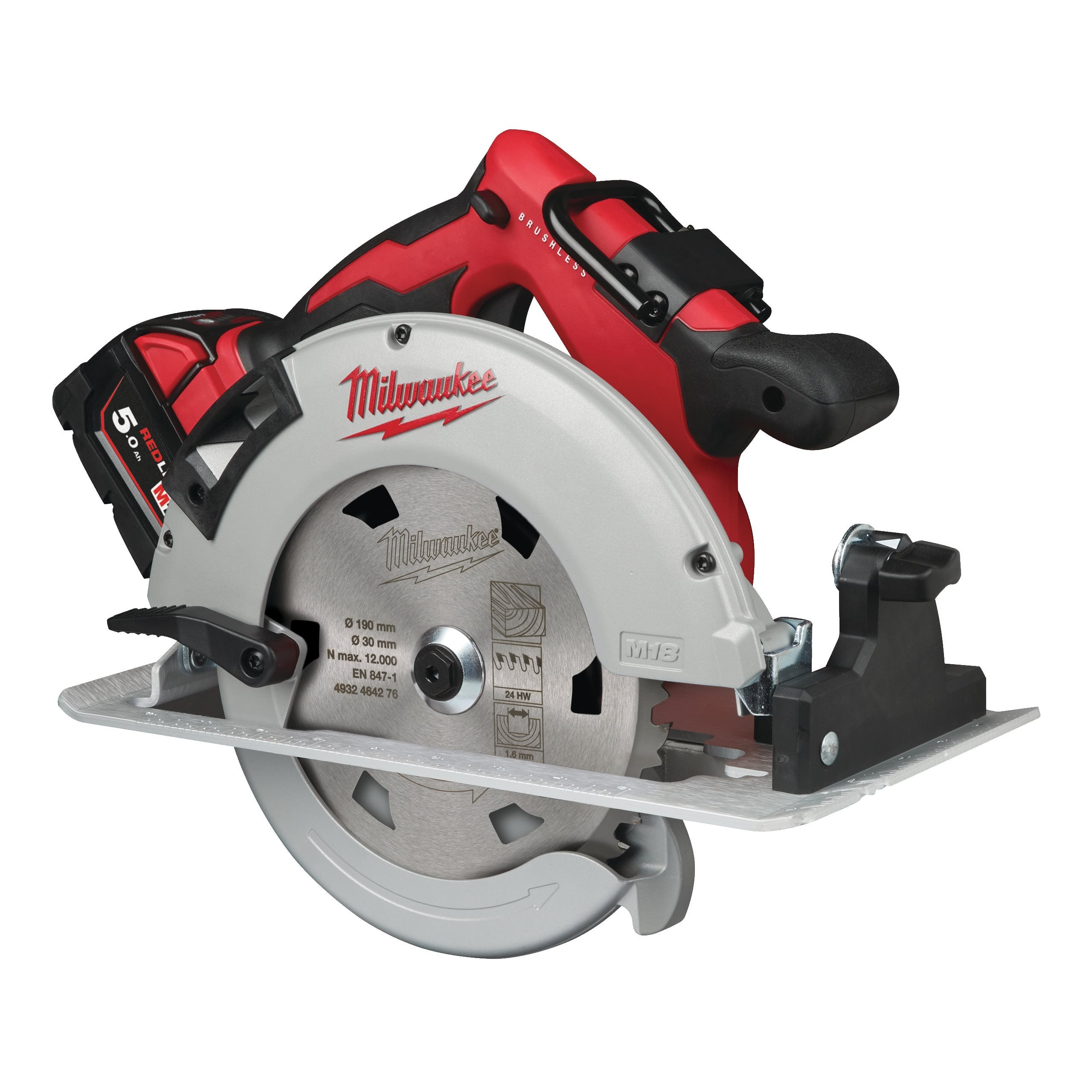 Milwaukee M18BLCS66-502X Bty Circular Saw In2 - photo 2
