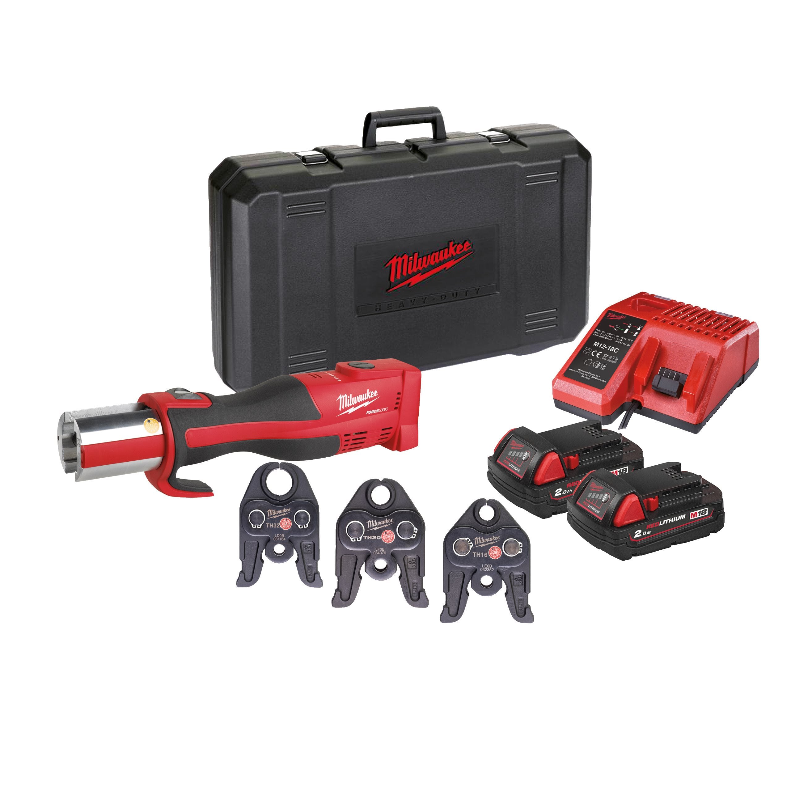 Milwaukee M18BLHPT-202CTH-SET M18blhpt-202c Th-Set Brushl.presst. In2