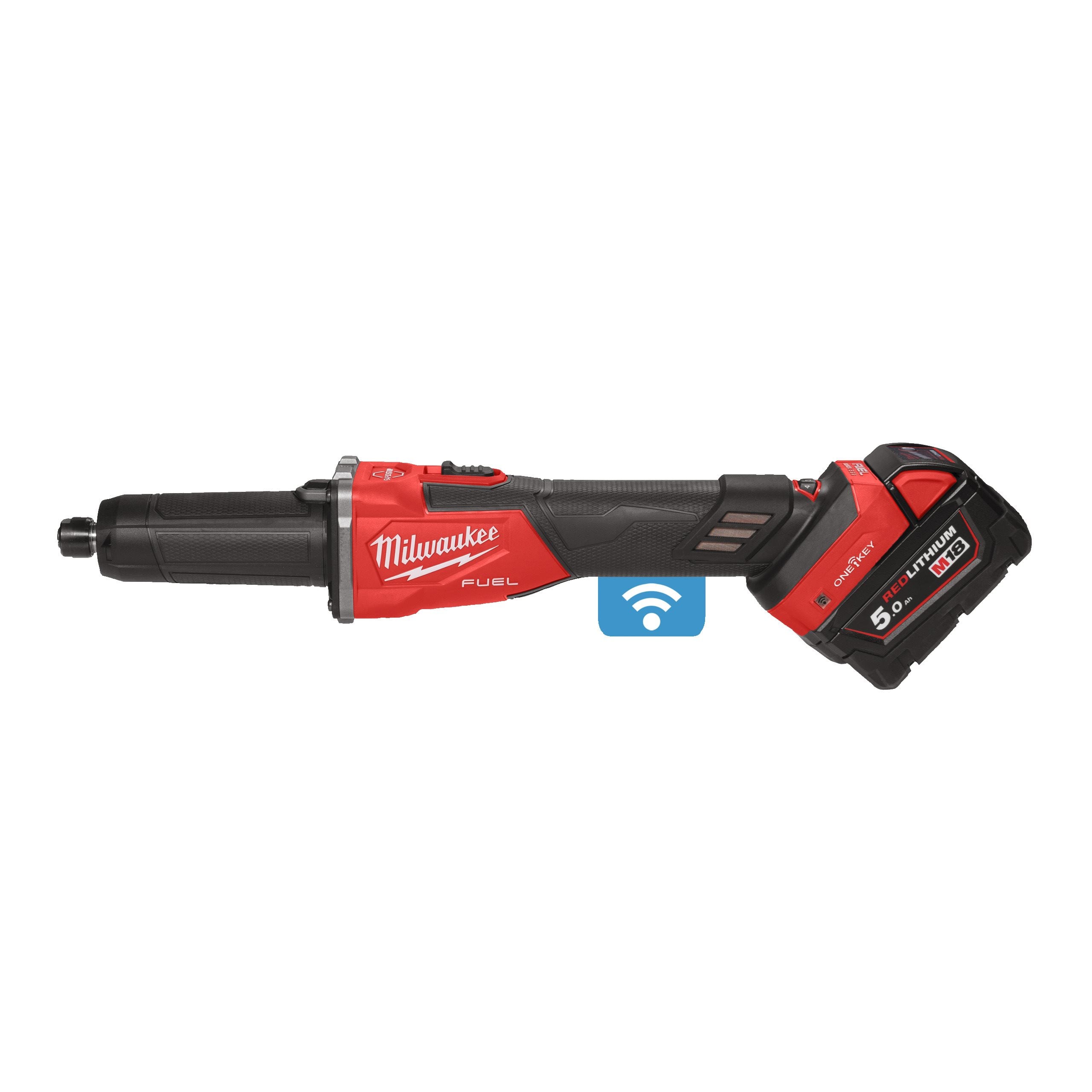 Milwaukee M18FDGROVB-502X M18 Fuel One-Key Braking Die Grinder With Variable Speed 5Ah Kit - Eu