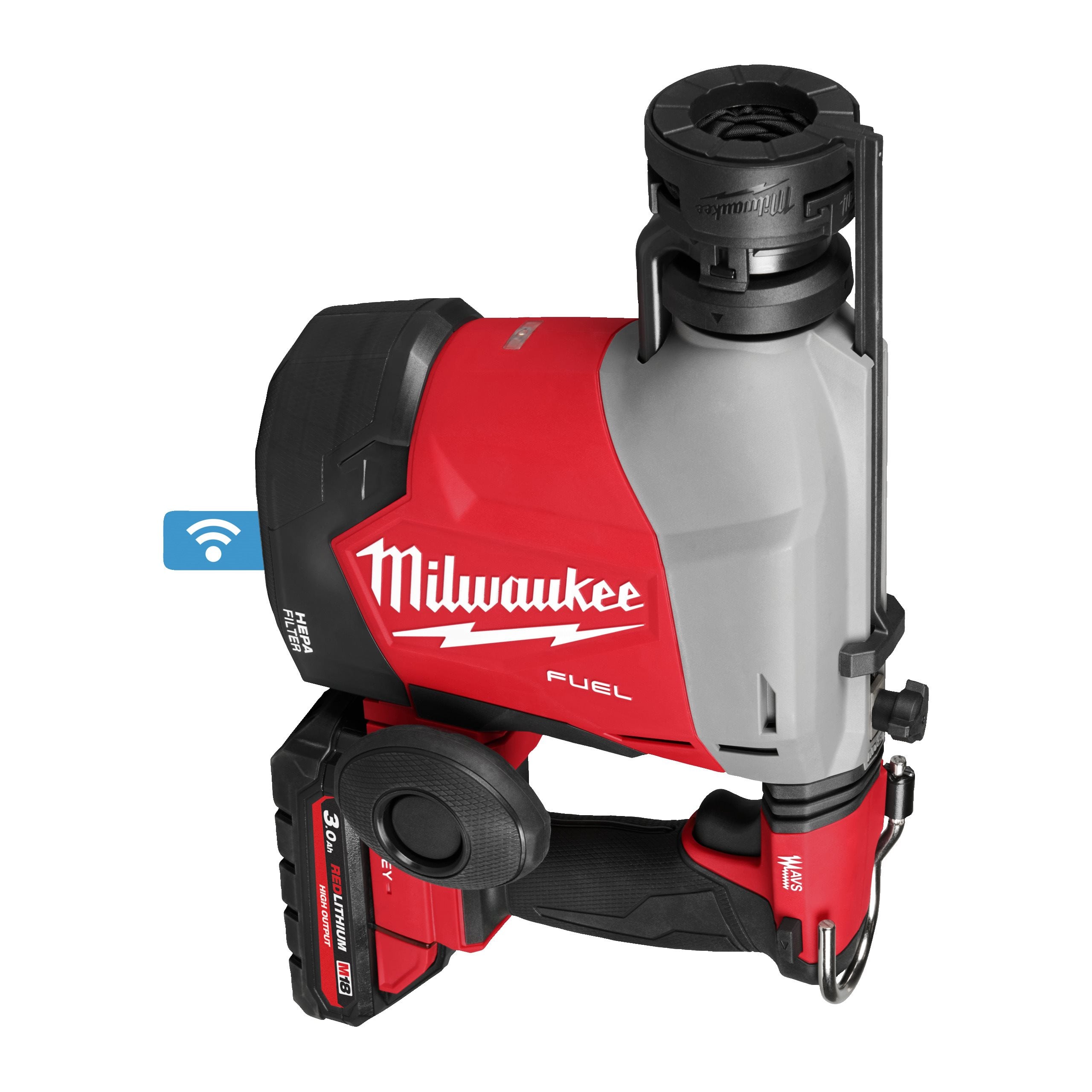 Milwaukee M18FHAFOH16-302X M18™ Fuel™overhead 16mm Sds-Plus Hammer 2.3j, W/ Integrated Dust Extraction System - 2x3ah + Charger [eu] - photo 2