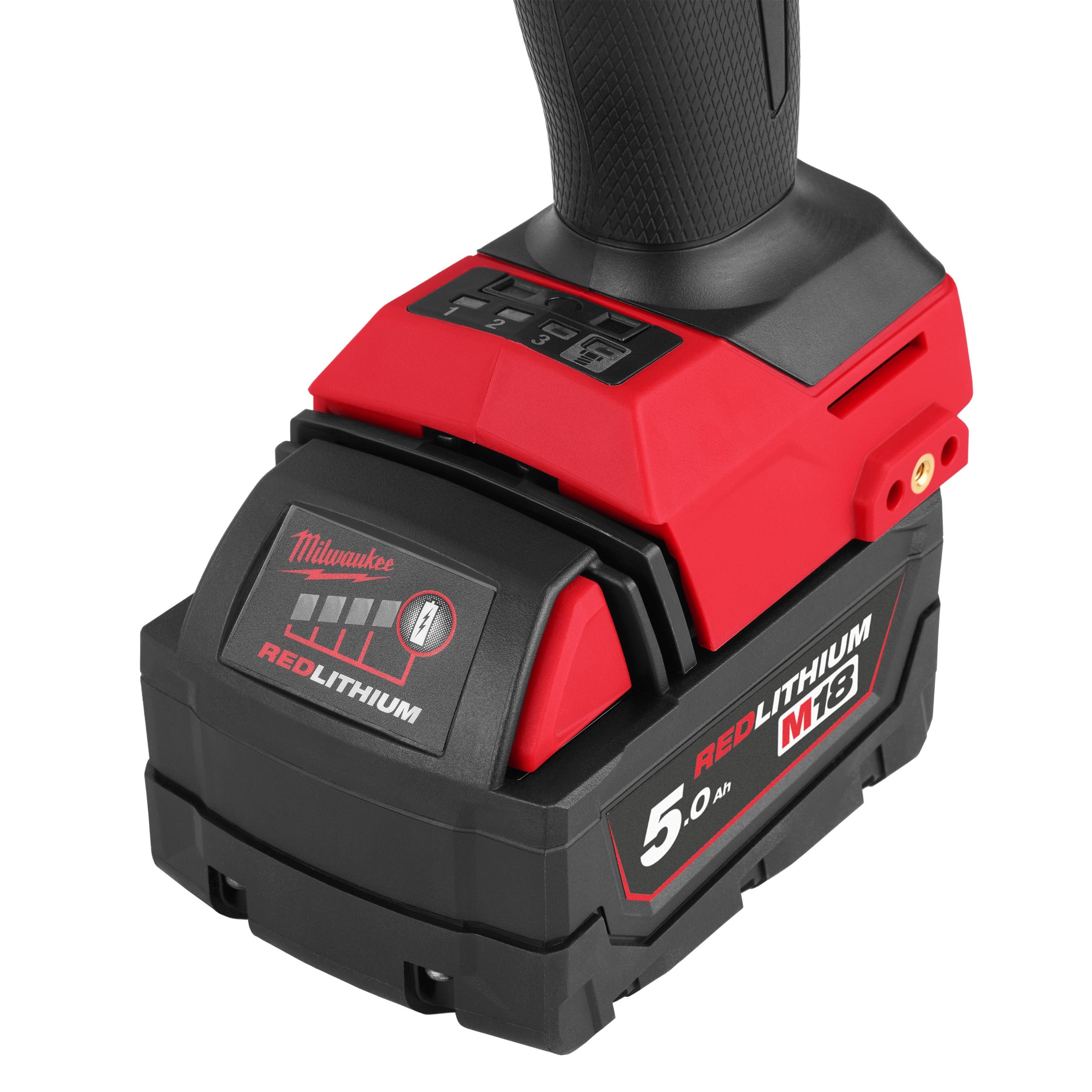 Milwaukee M18FHIW2P12-502X M18 Fuel High Torque Impact Wrench 1/2" Pin Detent - photo 4
