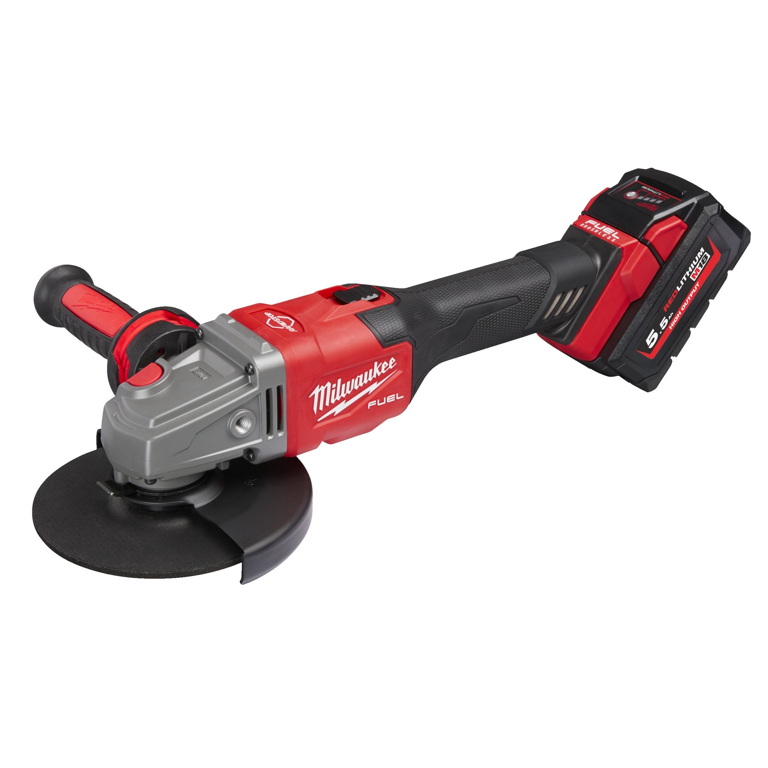 Milwaukee M18FHSAG125XB-552X Perf. Br. Grinder In2