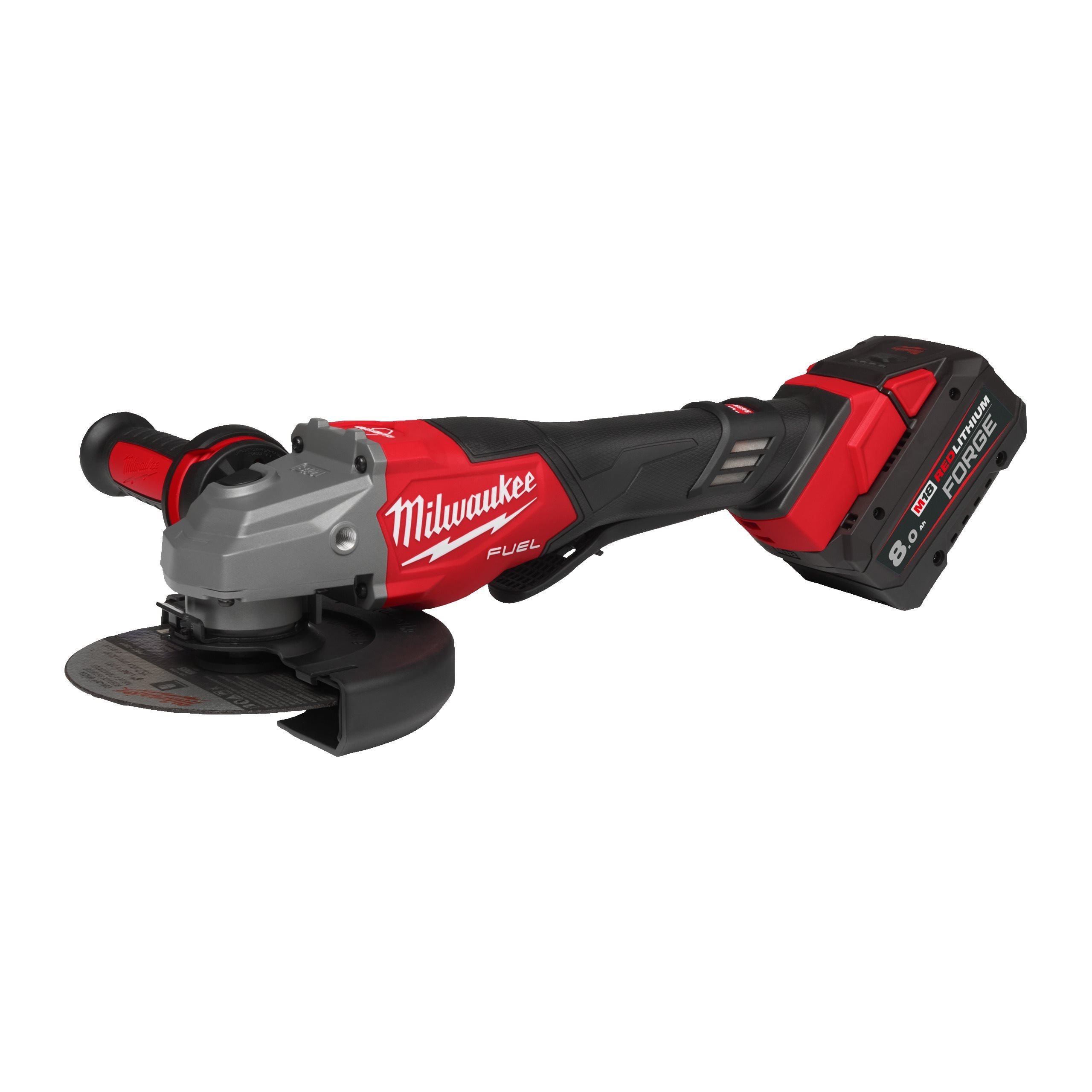 Milwaukee M18FHSAG125XPDB2-802X M18 High Performance 125mm Braking Grinder With Paddle Switch Gen 2 - Forge Batteies