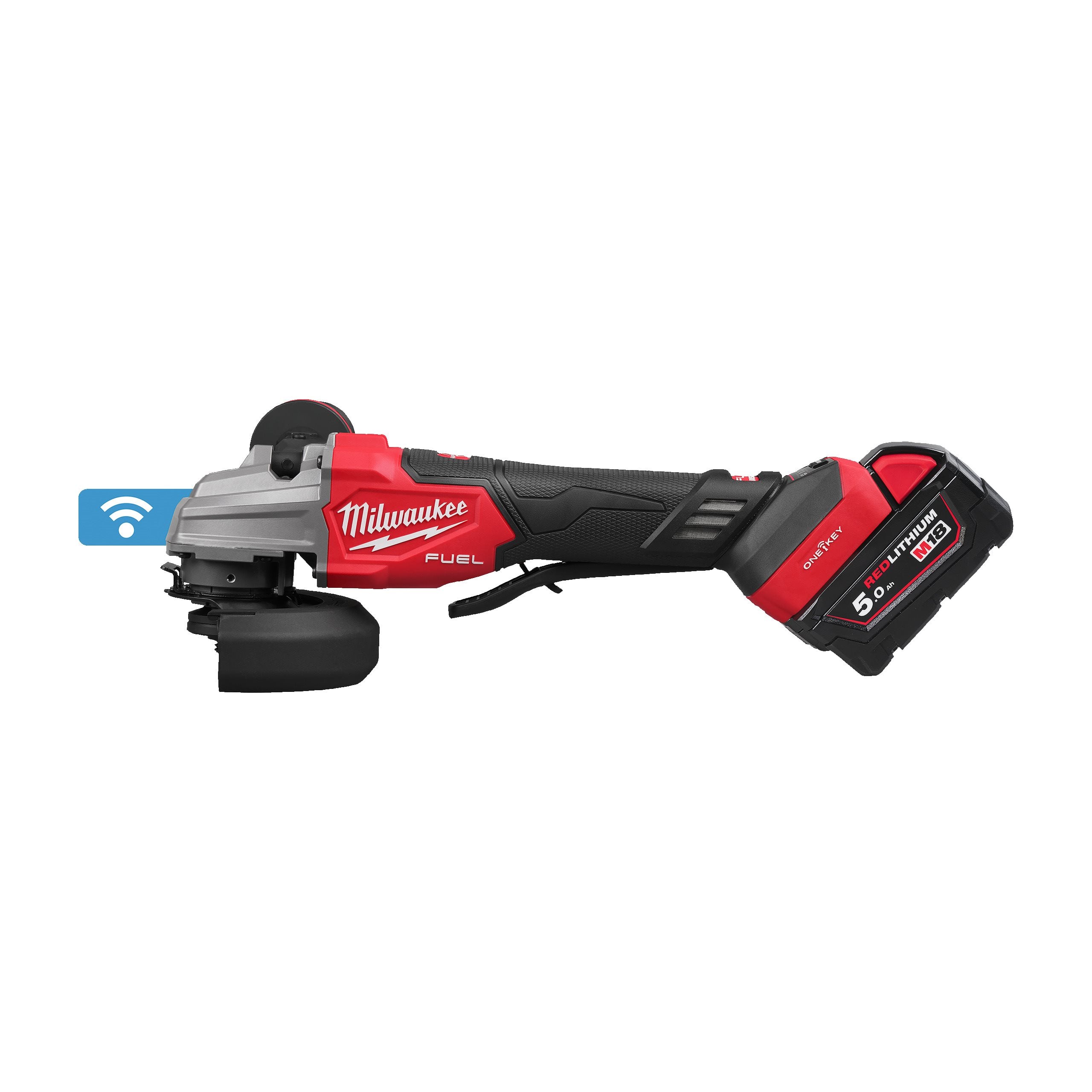 Milwaukee M18FSAGSVO125X-502X M18 Fuel Safety 125mm Grinder With Variable Speed & One-Key - photo 2