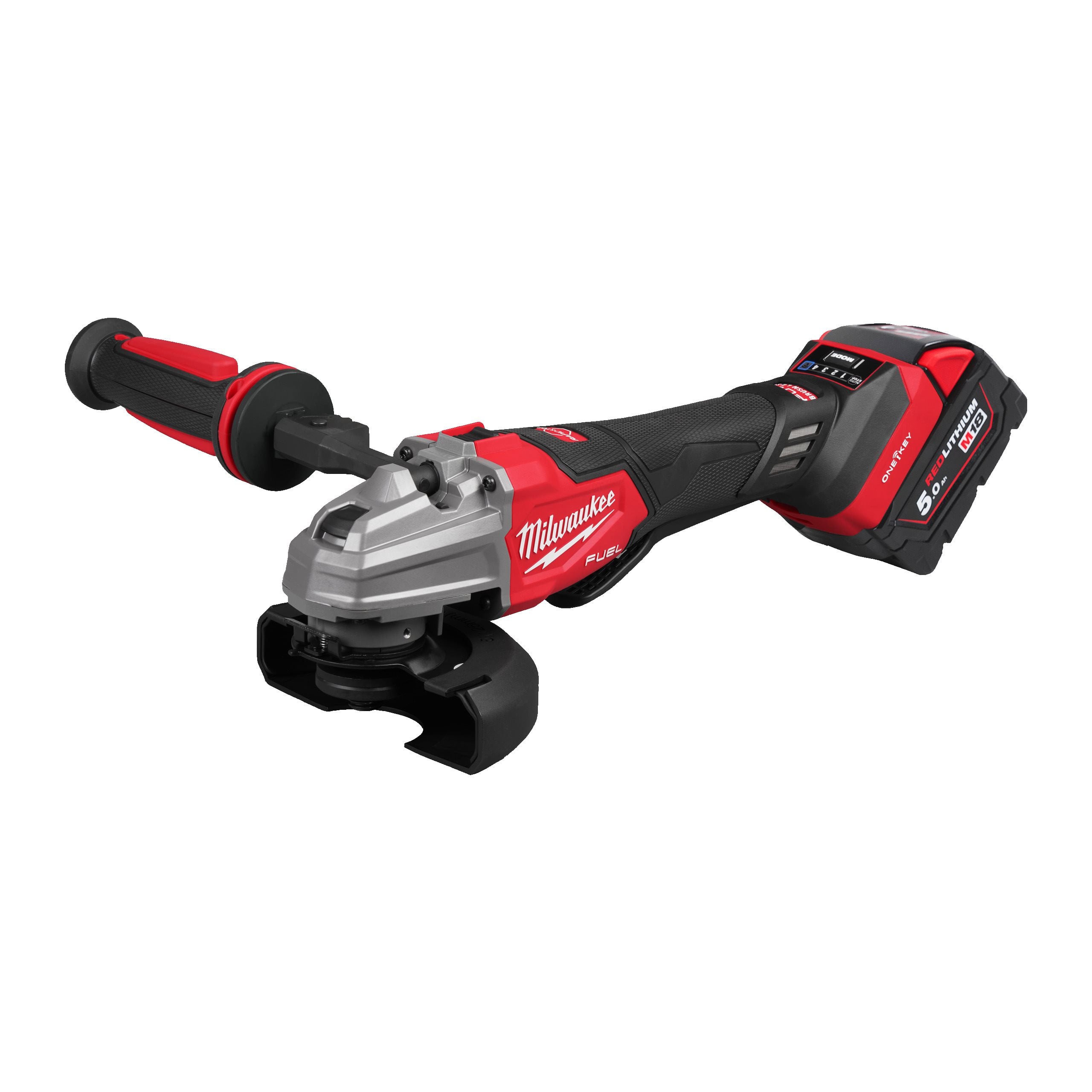 Milwaukee M18FSAGSVO125X-502X M18 Fuel Safety 125mm Grinder With Variable Speed & One-Key - photo 4