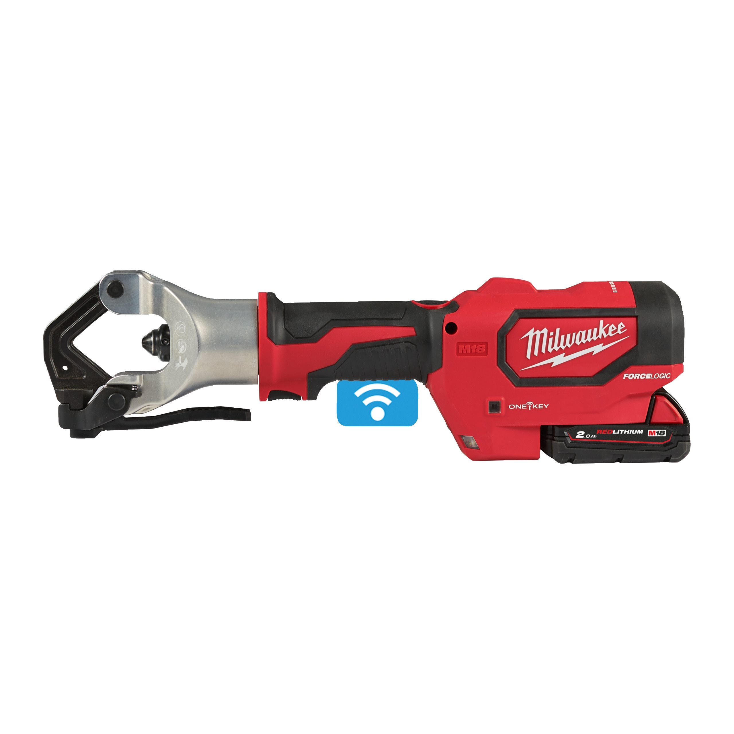 Milwaukee M18HDCT-202C Hydr.dieless Crimp.tool In2