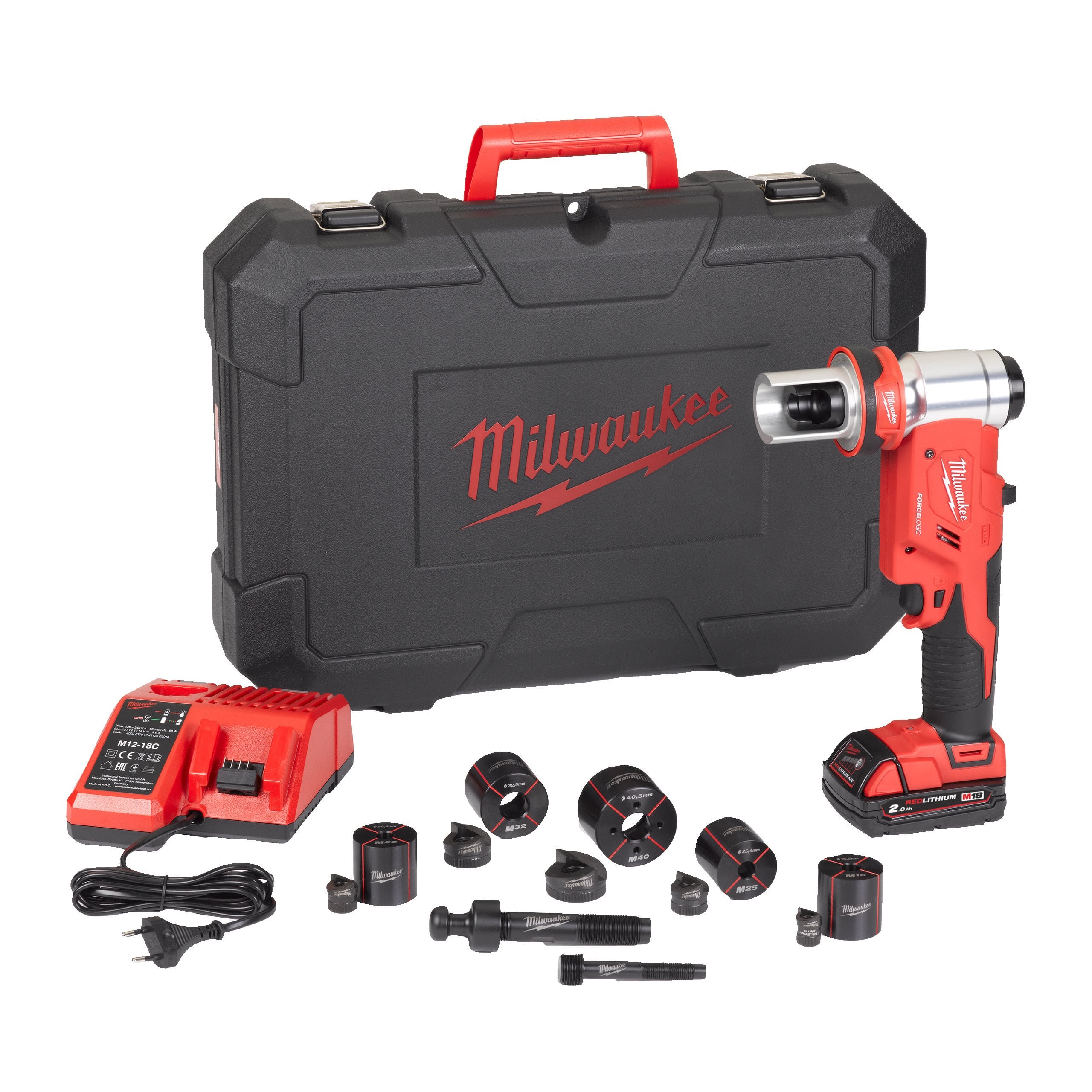 Milwaukee M18HKP-201CA Bty.knockout Tool In2