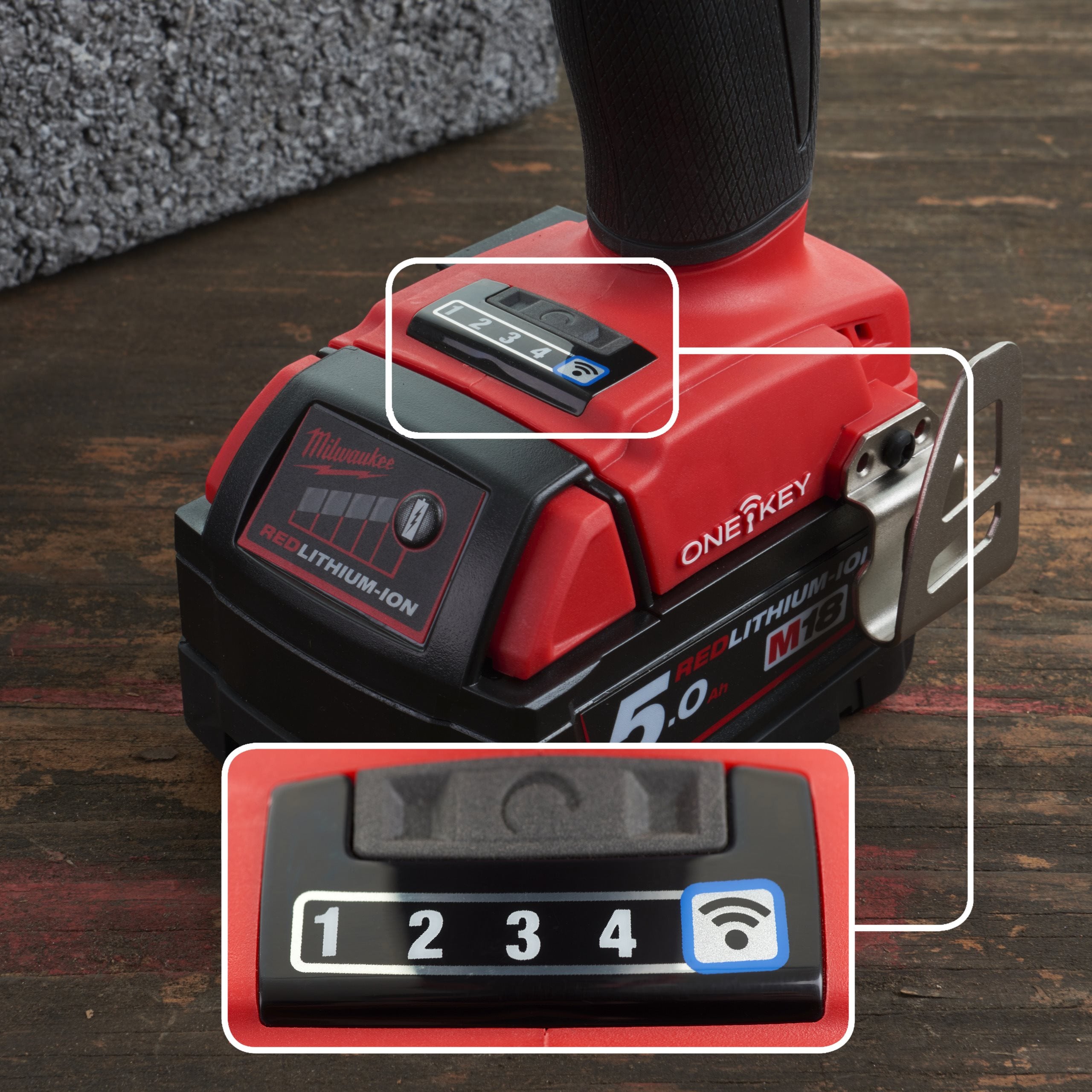 Milwaukee M18ONEFHIWF12-502X Impact Wrench In2 - photo 4