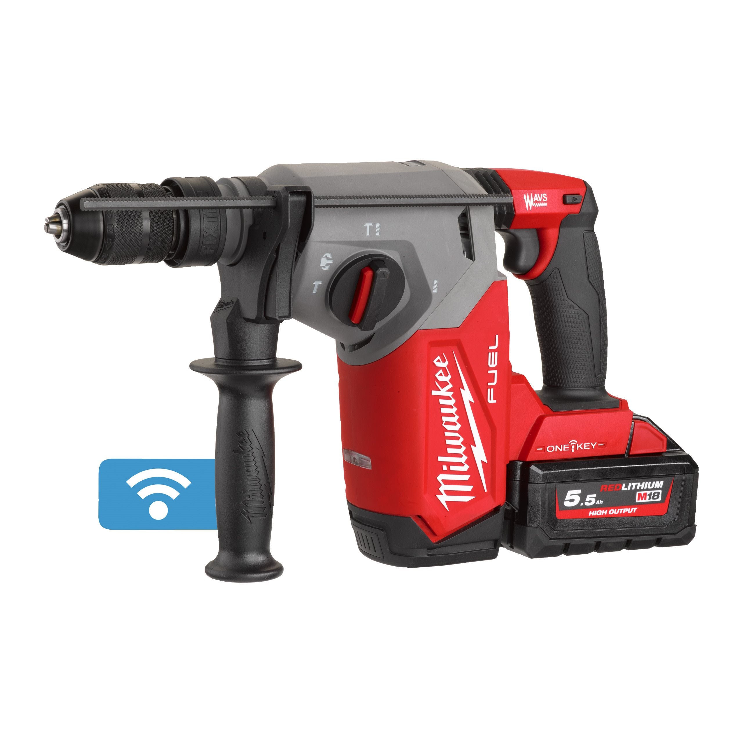 Milwaukee M18ONEFHX-552X Fuel Sds 26mm Hammer In2 - photo 4