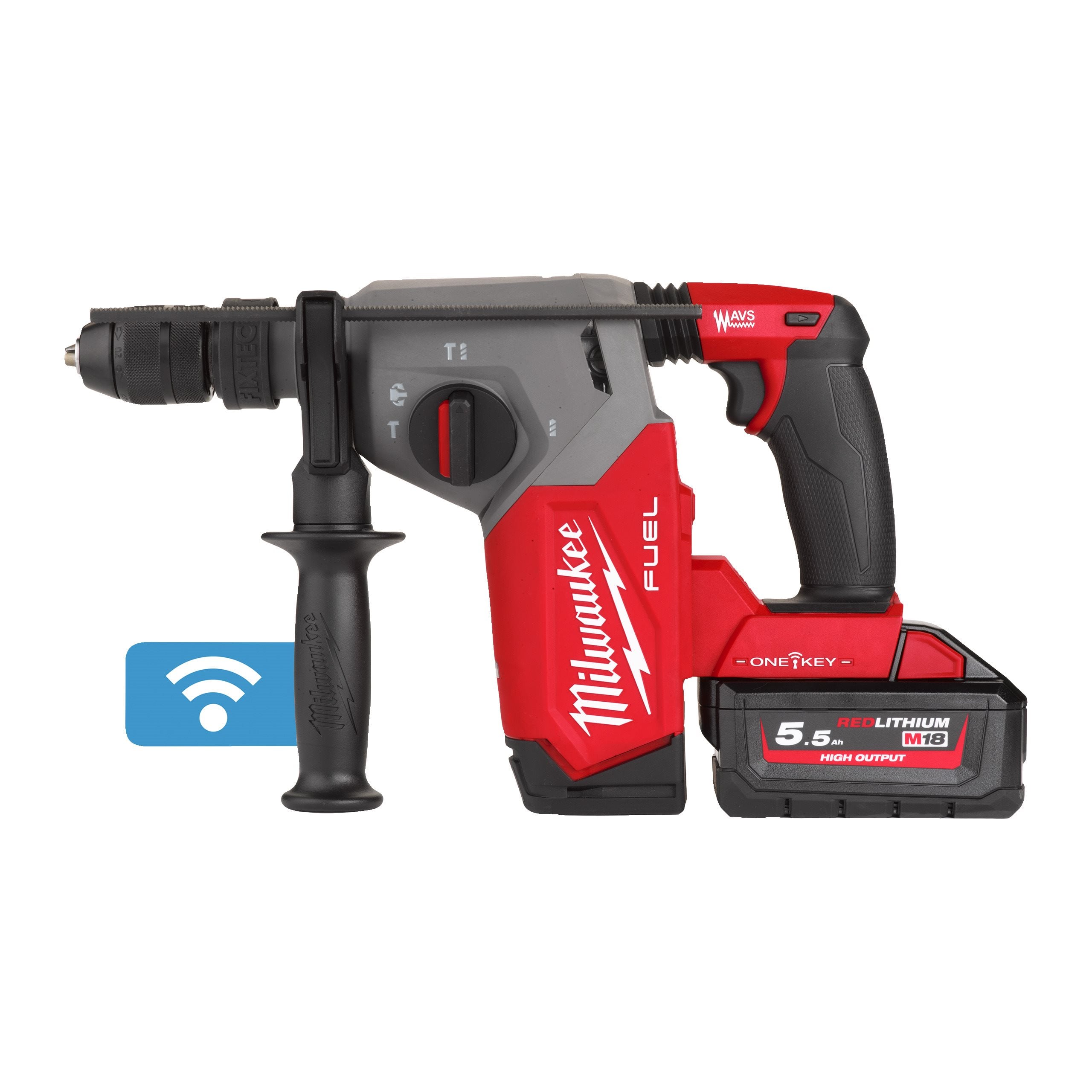 Milwaukee M18ONEFHX-552X Fuel Sds 26mm Hammer In2 - photo 3
