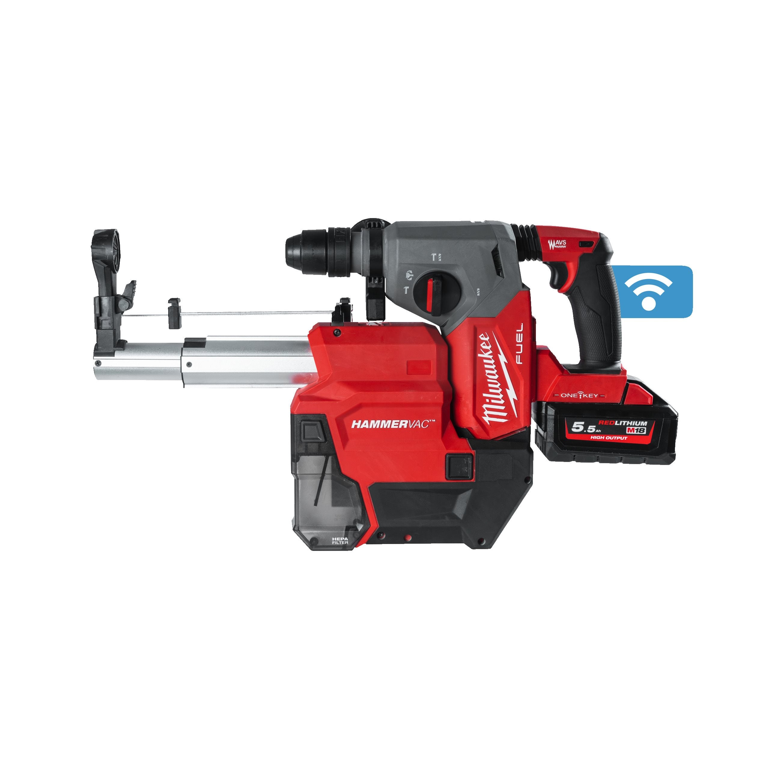 Milwaukee M18ONEFHXDEL-552C Sds 26mm Hammer In2