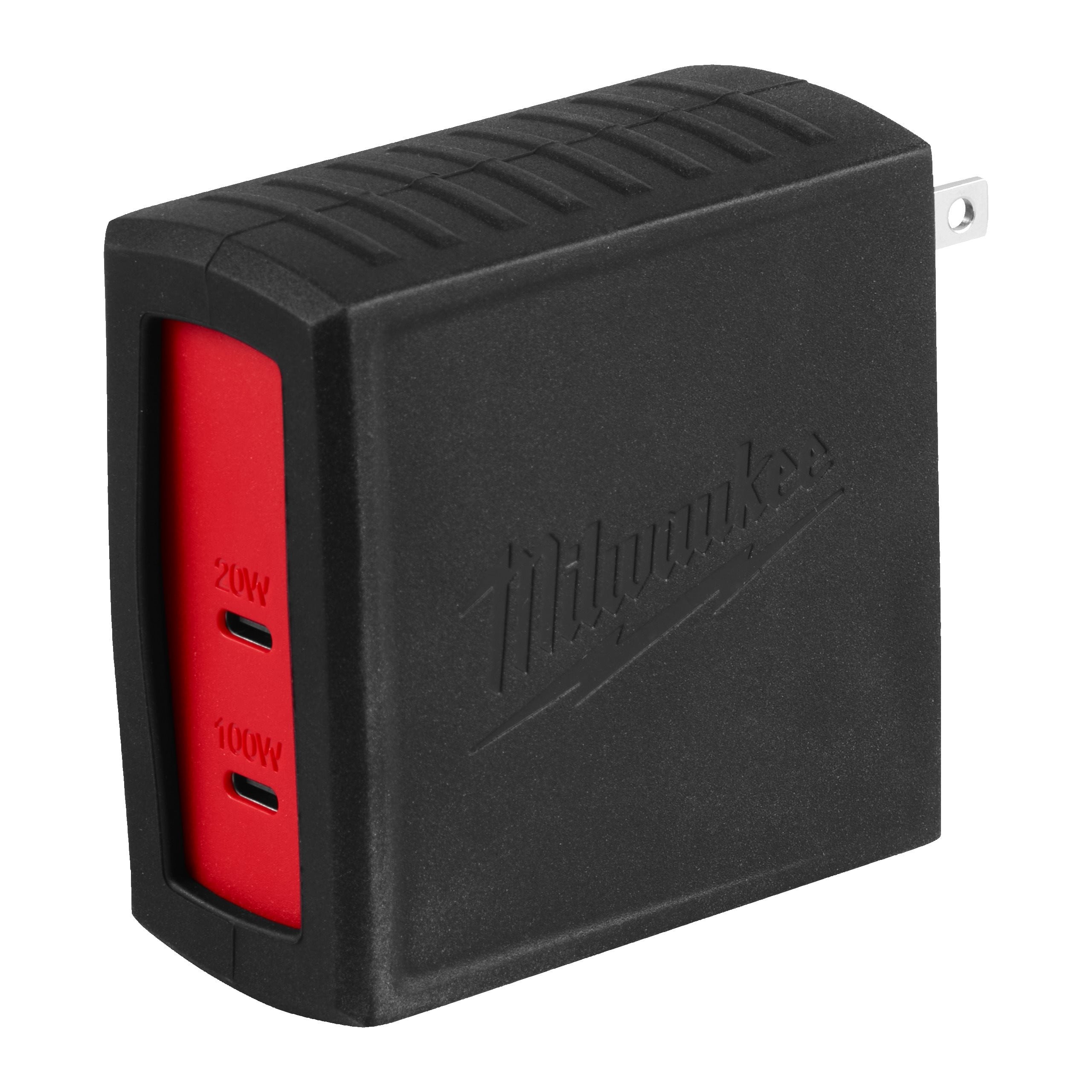 Milwaukee TC-USBC100 100W Usb-C Wall Apapter For M18 Tc Eu Version - photo 2