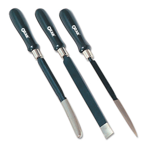 OZAR Machinist Scraper Set of 3 Pcs 250 mm (10 Inch)