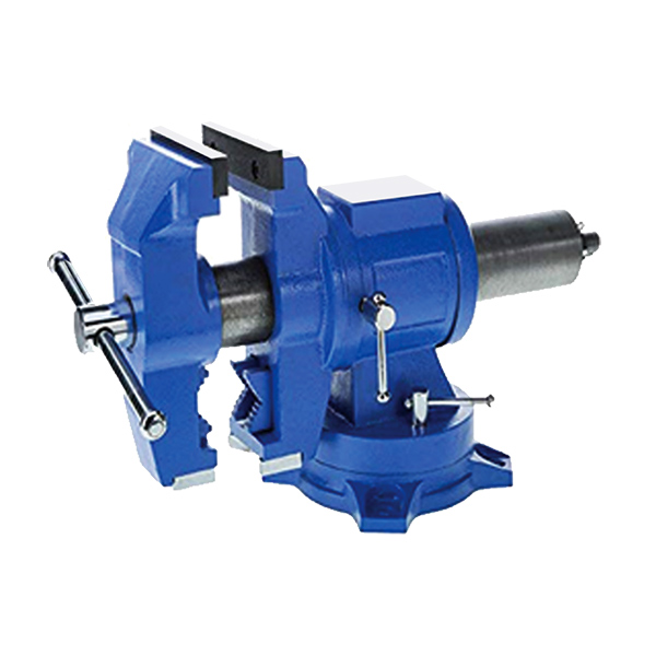 OZAR Multi Purpose Bench and Pipe Vice 125 mm (5") Jaw Width, Swivel Base
