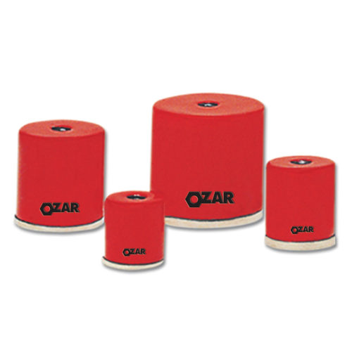 OZAR Pot Magnet 27.0 mm Dia, 5.0 kg Pull, M6 Thread - Pack of 7