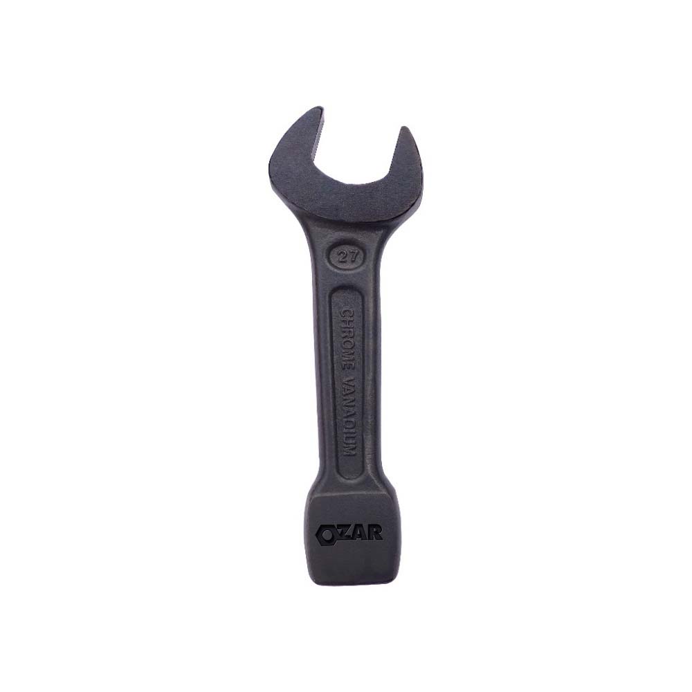 OZAR Slogging Open End Single Jaw Spanner 36 mm, Black Finish
