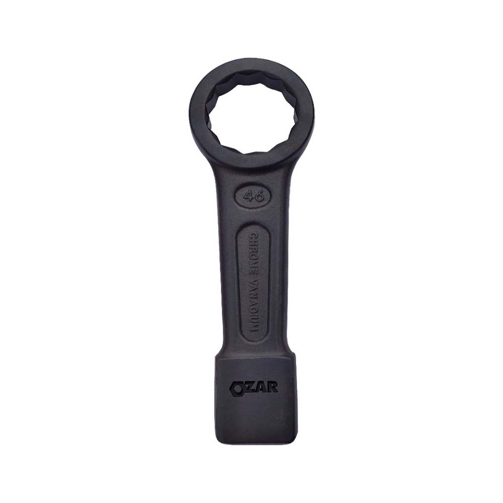 OZAR Slogging Ring Spanner 75 mm, Black Finish