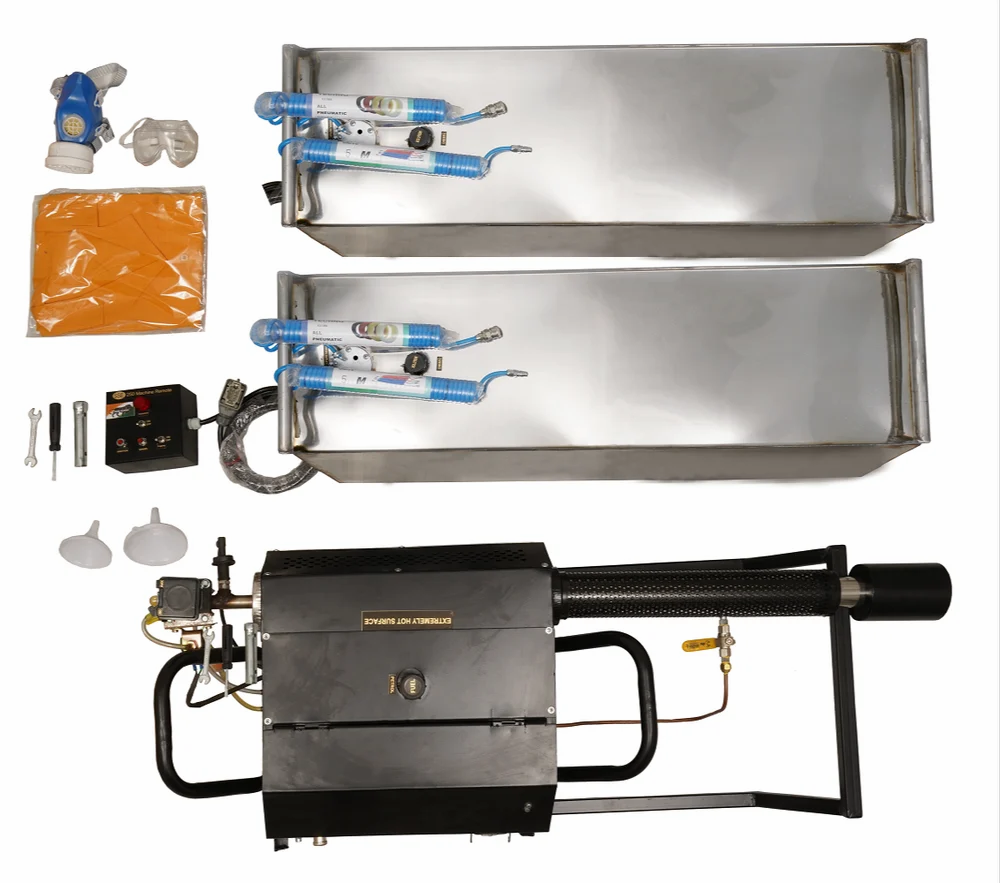 SSE 1000 Vehicle Mount Single Barrel Thermal Fogging Machine - 160 L Tank, 0-80 L/hr, Remote Operated Mosquito Fogger - photo 2