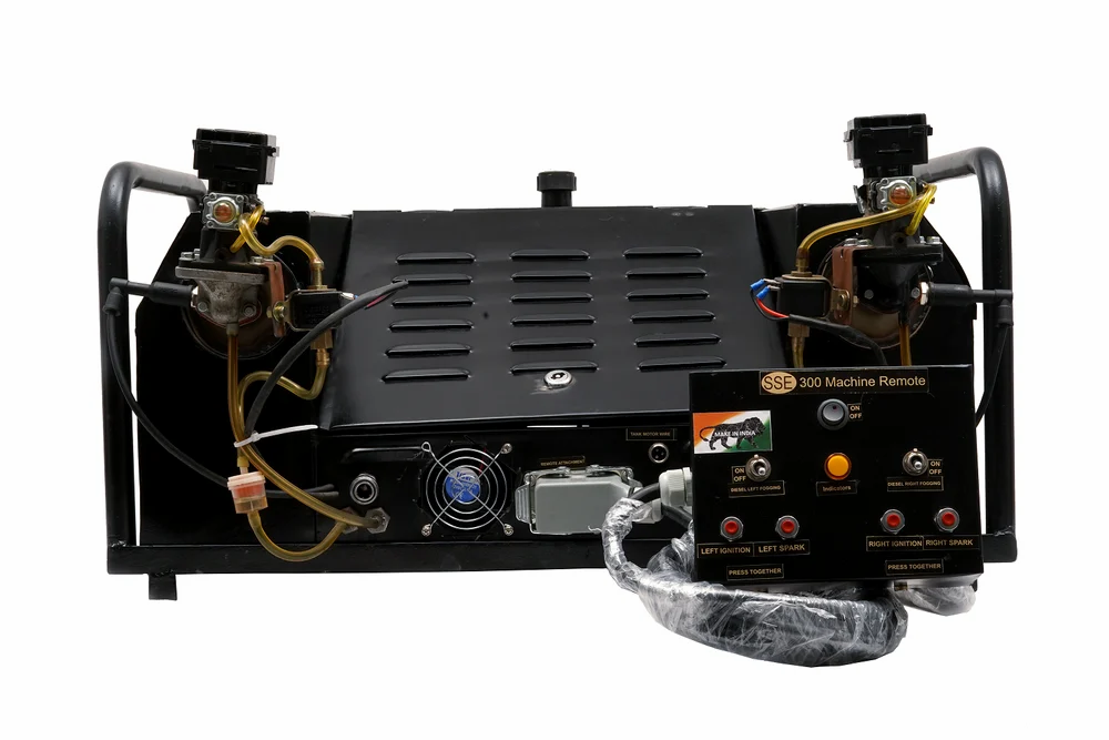 SSE 1200 Vehicle Mount Double Barrel Thermal Fogging Machine - 160 L Tank, 0-80 L/hr per Barrel, Remote Operated Mosquito Fogger - photo 2