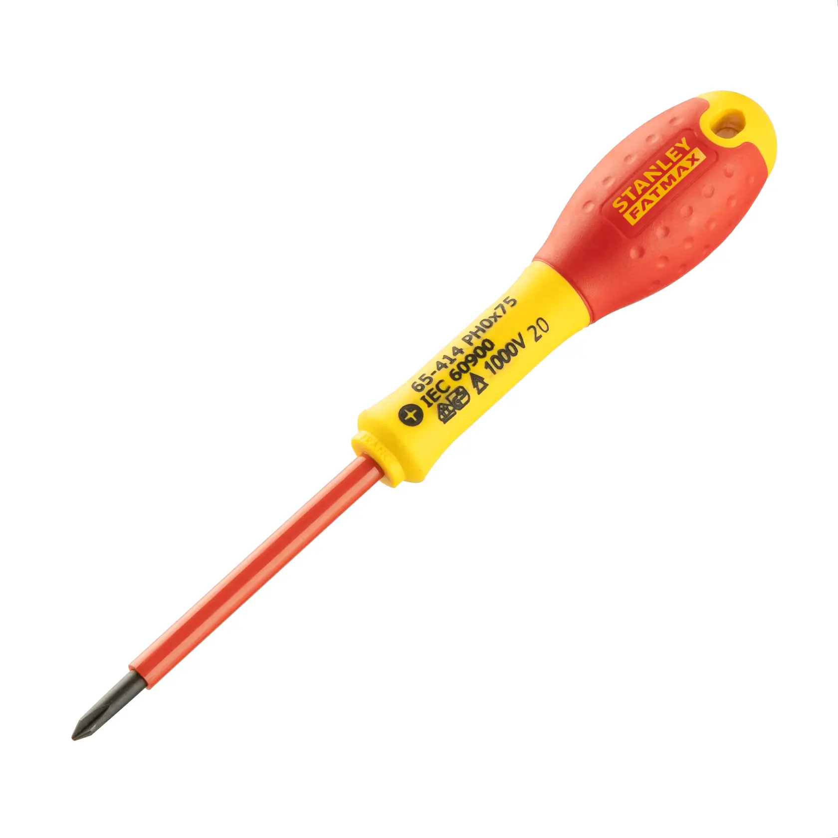 Stanley 0-65-414 FatMax VDE Insulated Phillips Screwdriver PH0 x 75 mm - photo 3