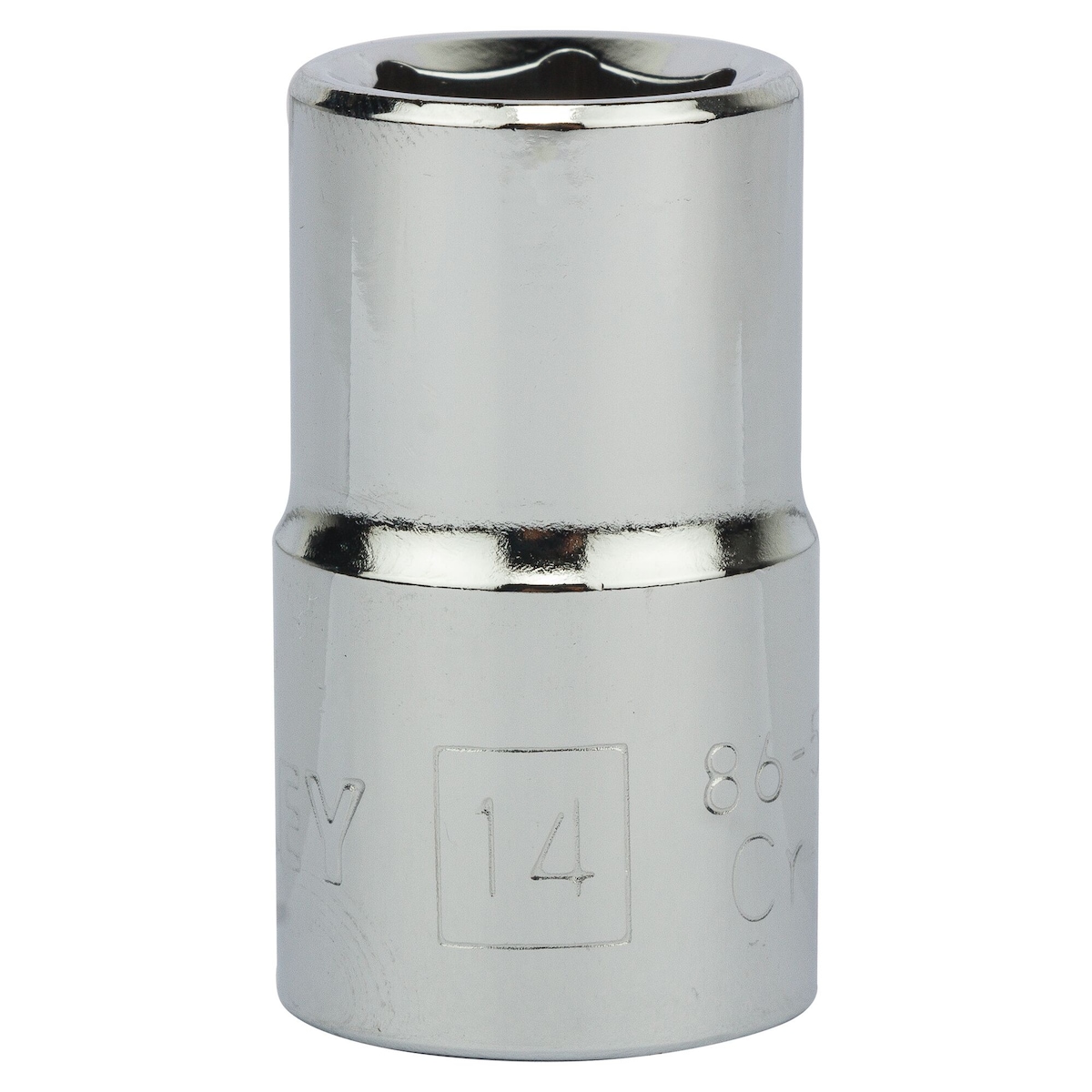 Stanley 1-86-514 Heavy-Duty 1/2" 6 Pt Standard Socket (Hex) 14mm - photo 2