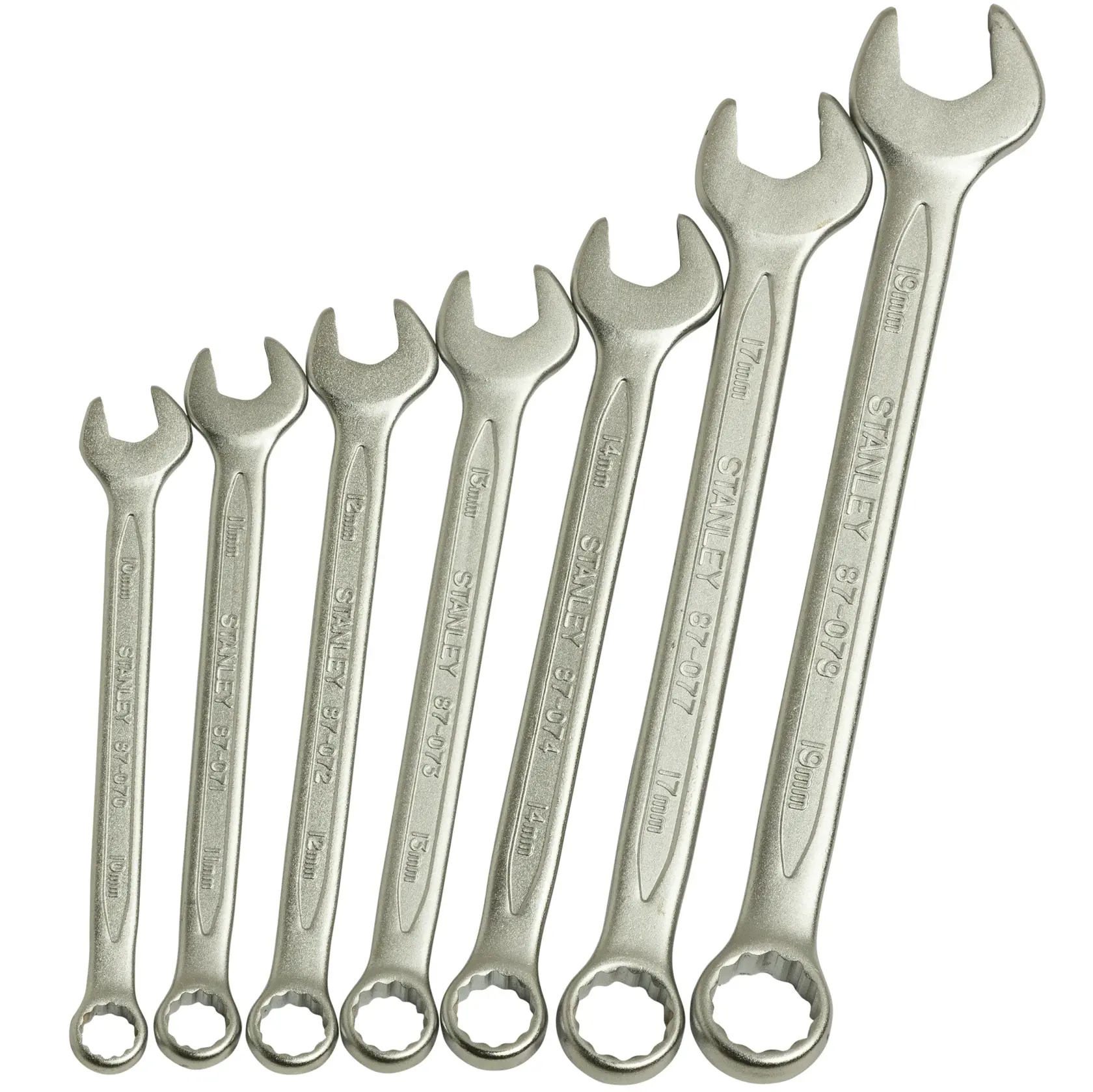 Stanley 1-87-038 Slimline Combination Spanner Set, 14 Piece, 10 to 32 mm - photo 4