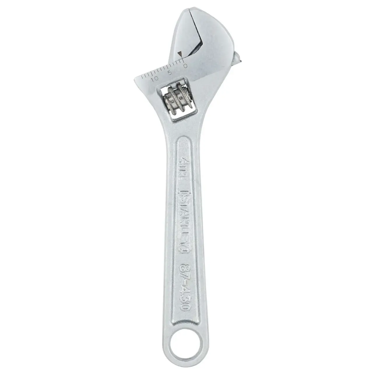 Stanley 1-87-430 Adjustable Wrench Chrome Plated 100mm-4"