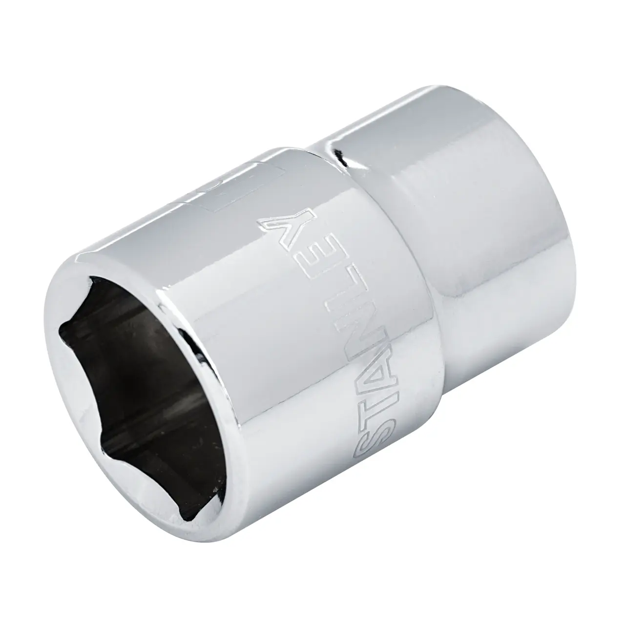 Stanley 1-88-741 Heavy-Duty 1/2" 6 Pt Standard Socket (Hex) 19mm - photo 2