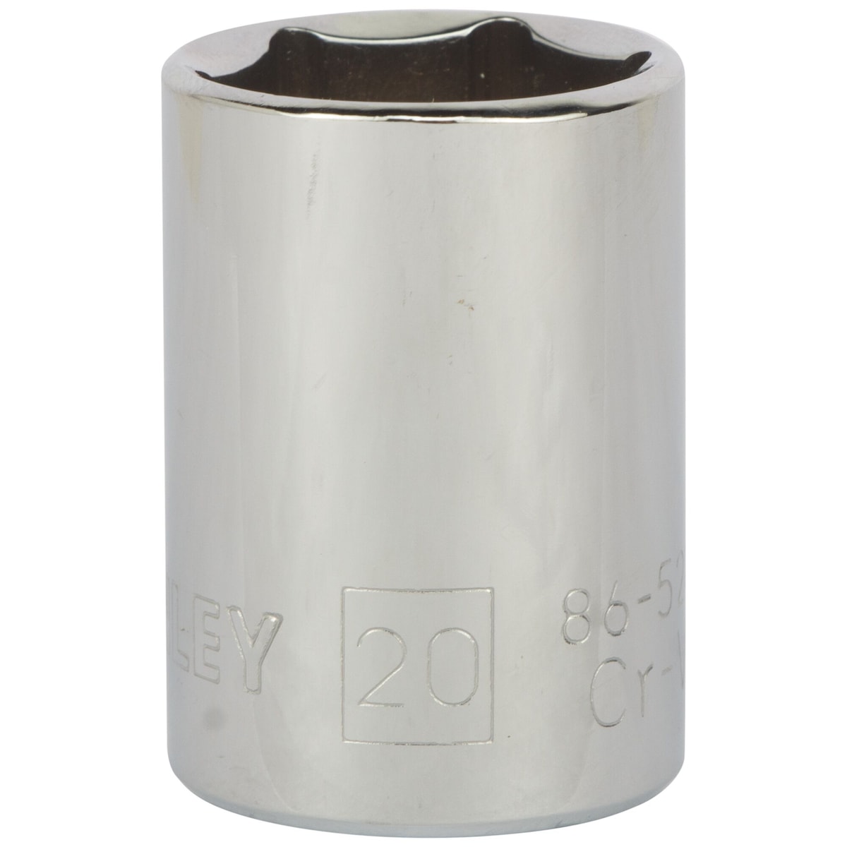 Stanley 1-88-742 Heavy-Duty 1/2" 6 Pt Standard Socket (Hex) 20mm - photo 2