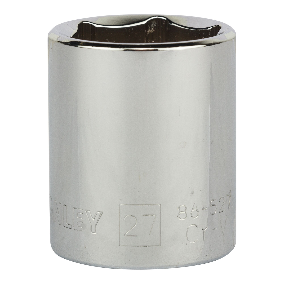 Stanley 1-88-749 Heavy-Duty 1/2" 6 Pt Standard Socket (Hex) 27mm - photo 2