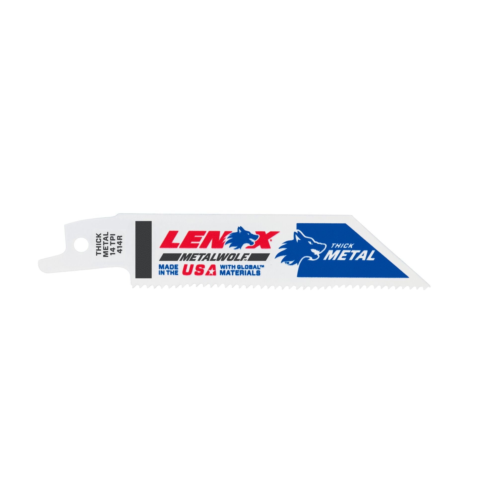Stanley 20550414R Lenox Recip Saw Blade 4"/14 Tpi Bi-Mat - photo 2