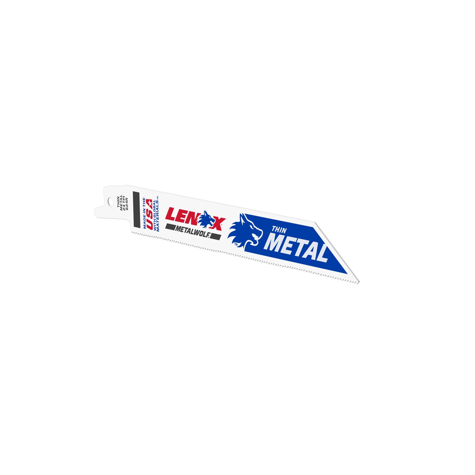 Stanley 20568624R Lenox Recip Saw Blade 6"/24 Tpi Bi-Mat - photo 2